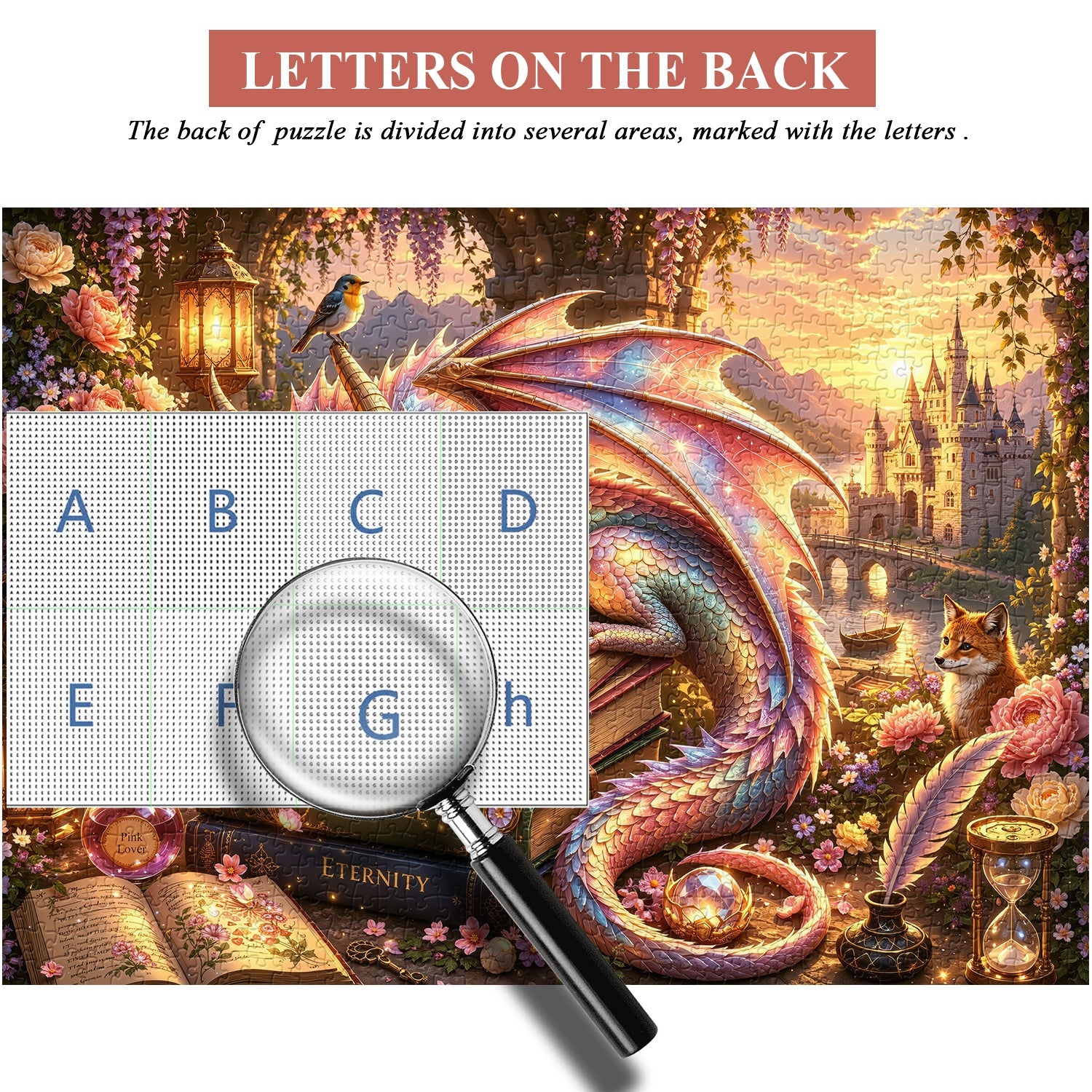 Dusklight Dragon Jigsaw Puzzle 1000 Pieces