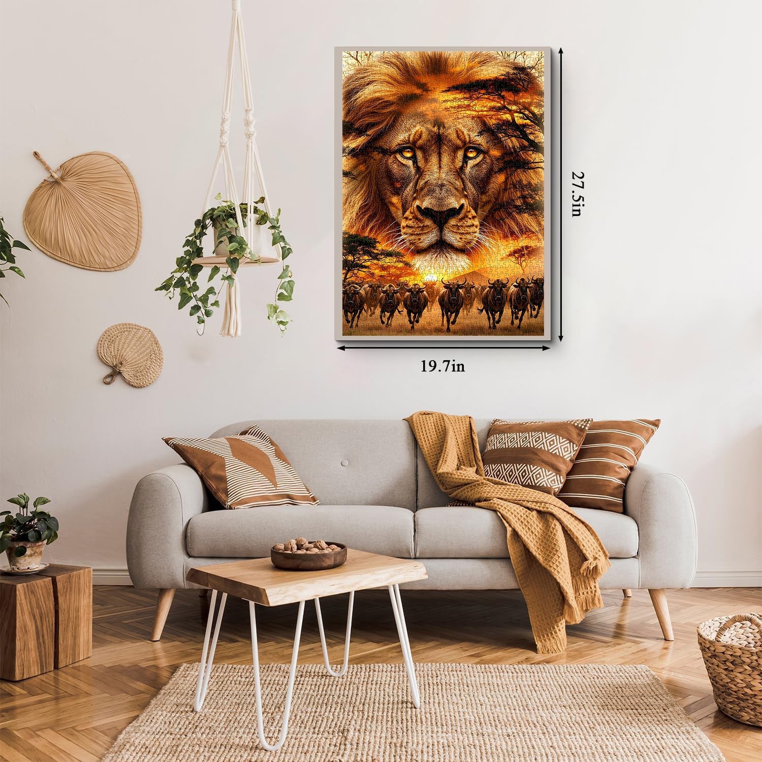 Puzzle del Re delle Praterie, 1000 pezzi