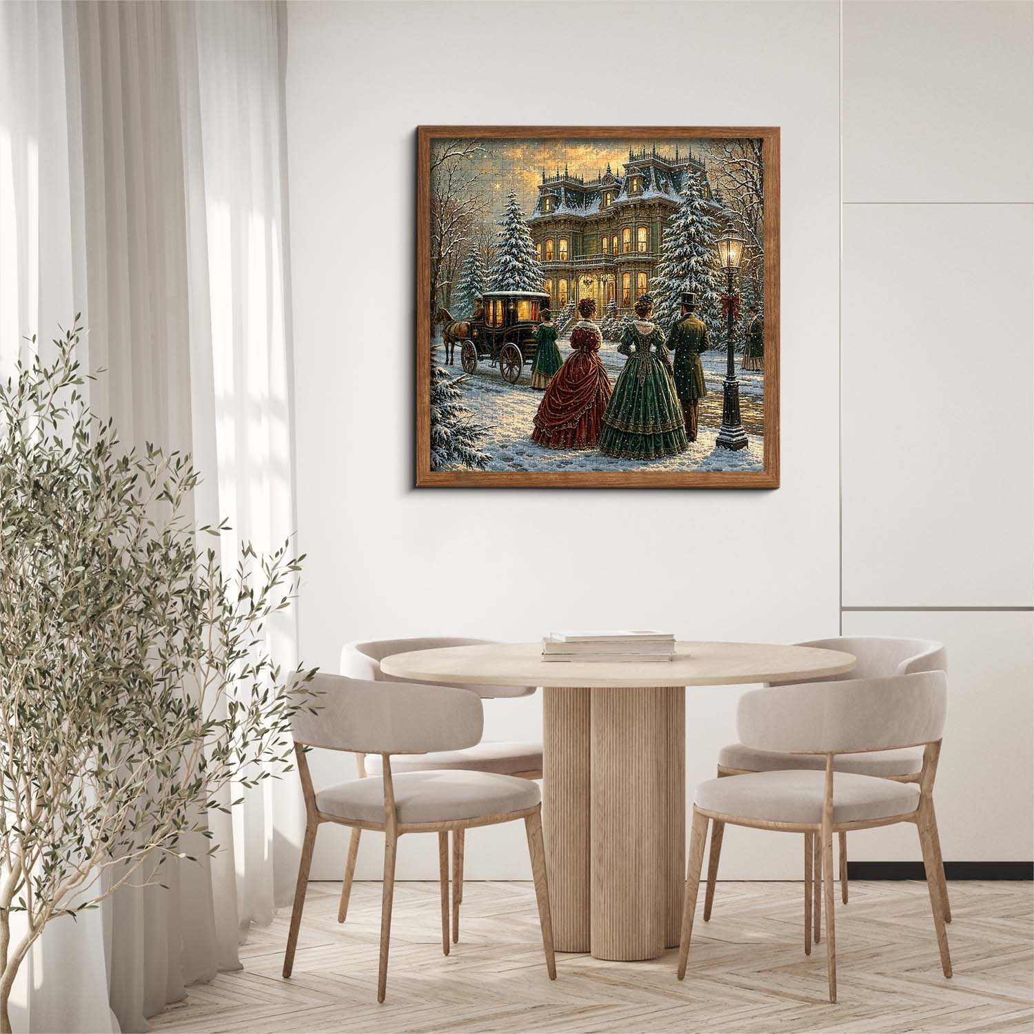 Snowy Gala Jigsaw Puzzle 1000 Pieces