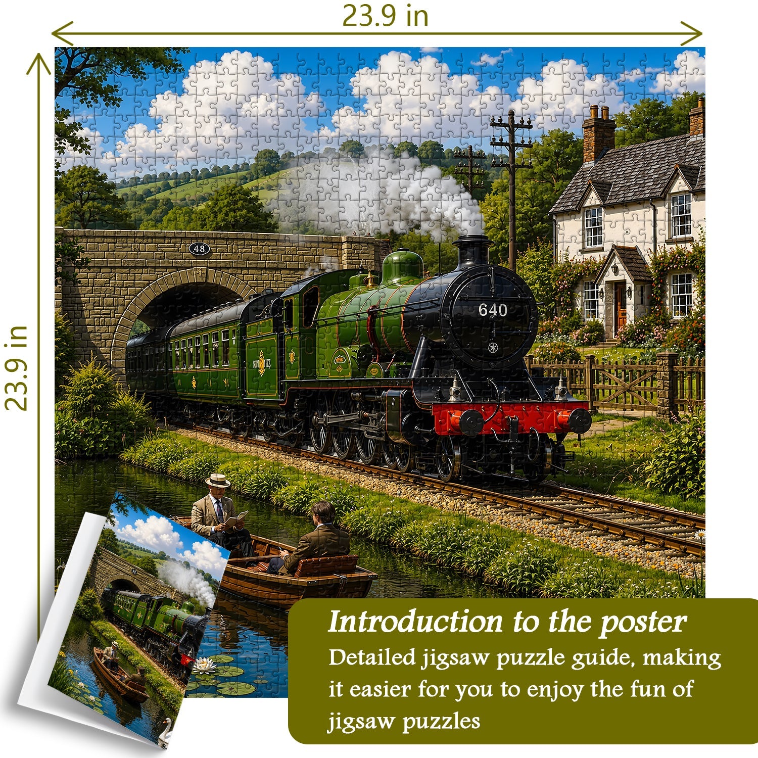 Steam & Stream Jigsaw Puzzle 1000 Pieces