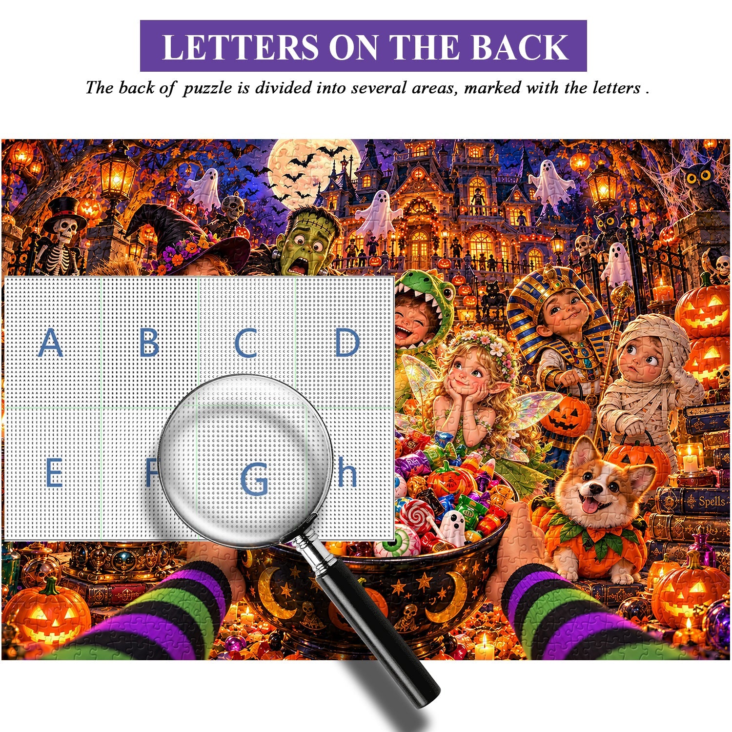 Trick or Treat Crew Jigsaw Puzzle 1000 Pieces