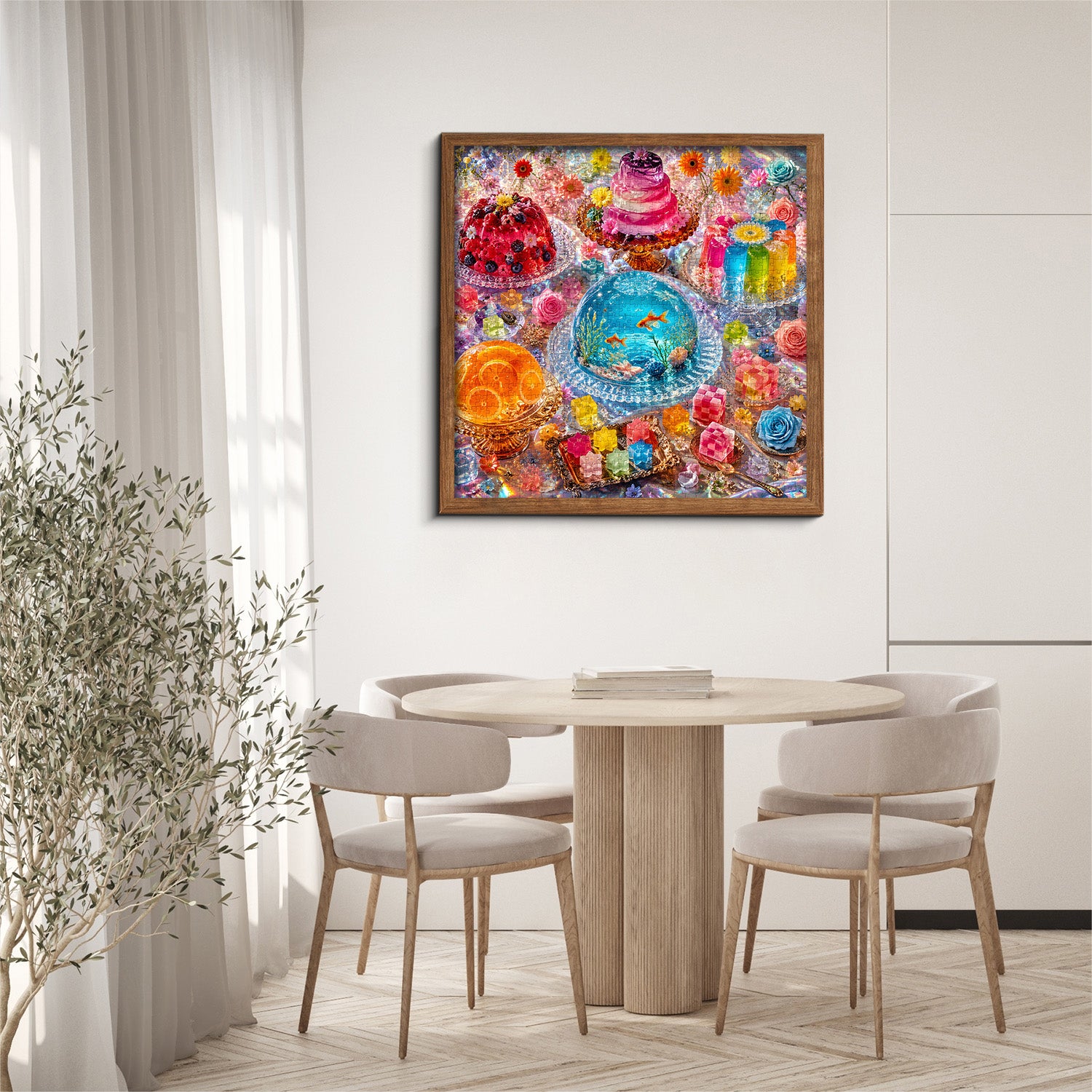 Fantasy Dessert Art Feast Jigsaw Puzzle 1000 Pieces