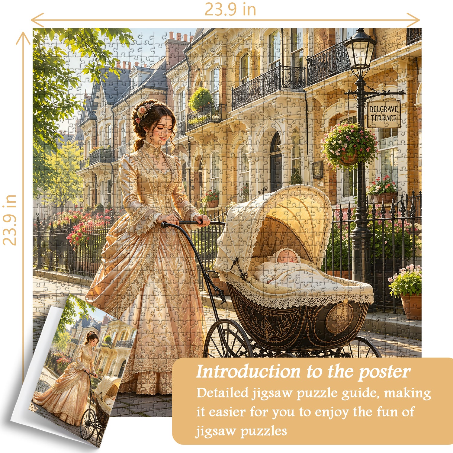 Victorian Morning Jigsaw Puzzle 1000 Pieces