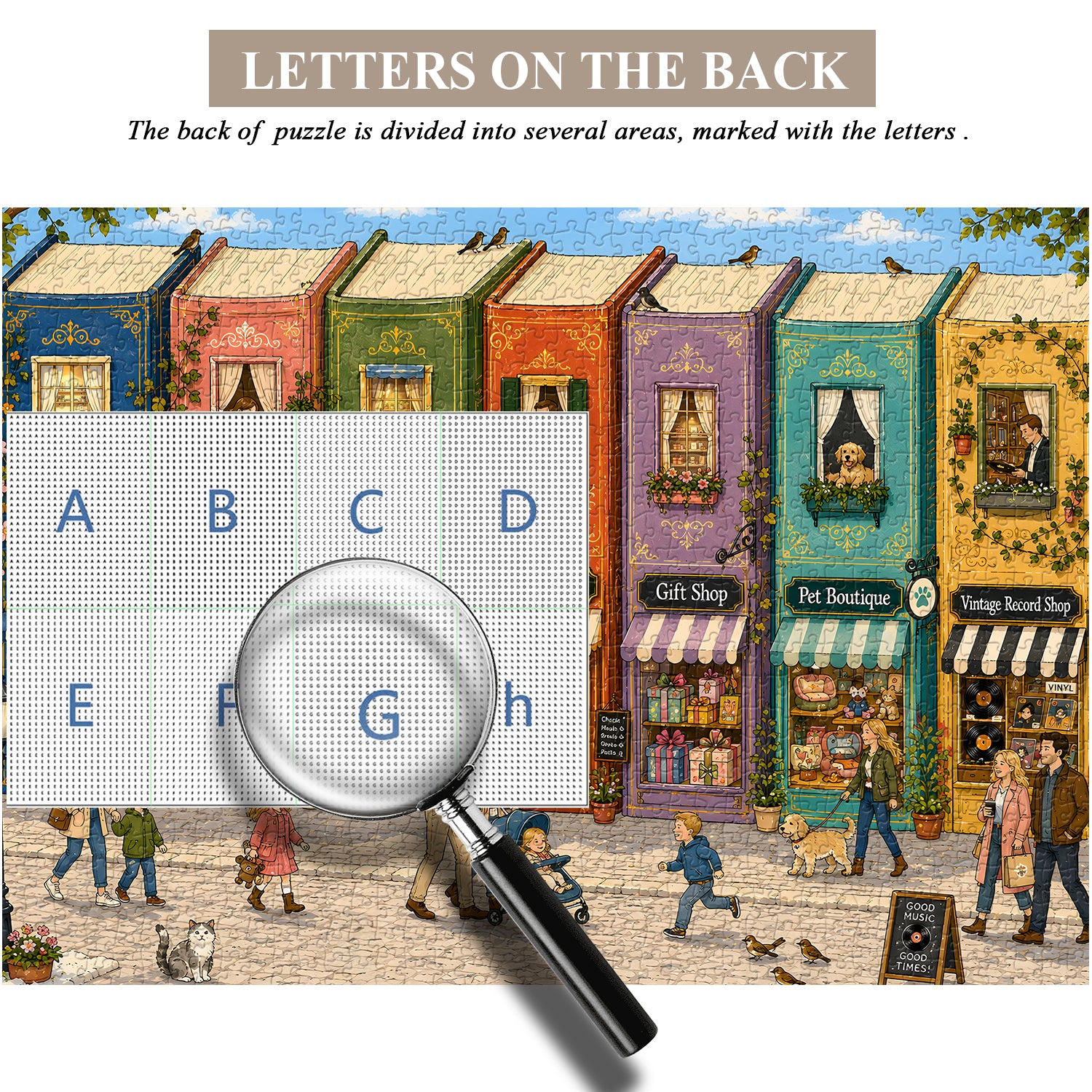 Storybook Lane Jigsaw Puzzle 1000 Pieces