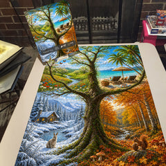 Seasons’ Tree Jigsaw Puzzle 1000 Pieces
