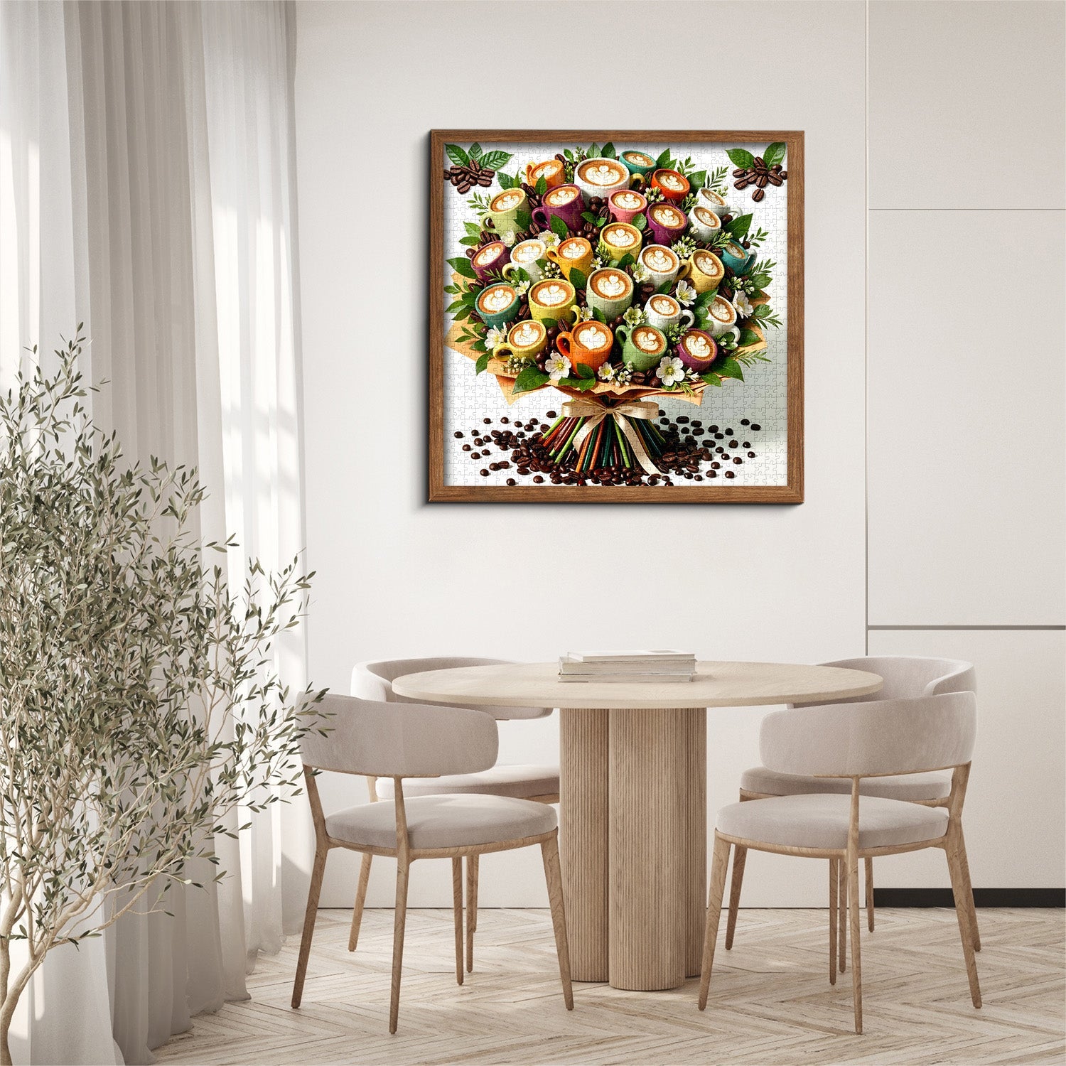 Coffee Cup Bouquet Jigsaw Puzzle 1000 Pieces