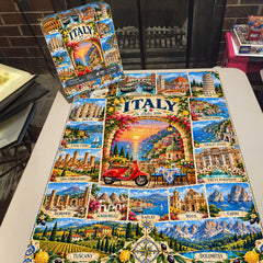 A Journey Through Italy Jigsaw Puzzle 1000 Pieces