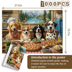 Lakeside Pizza Crew Jigsaw Puzzle 1000 Pieces