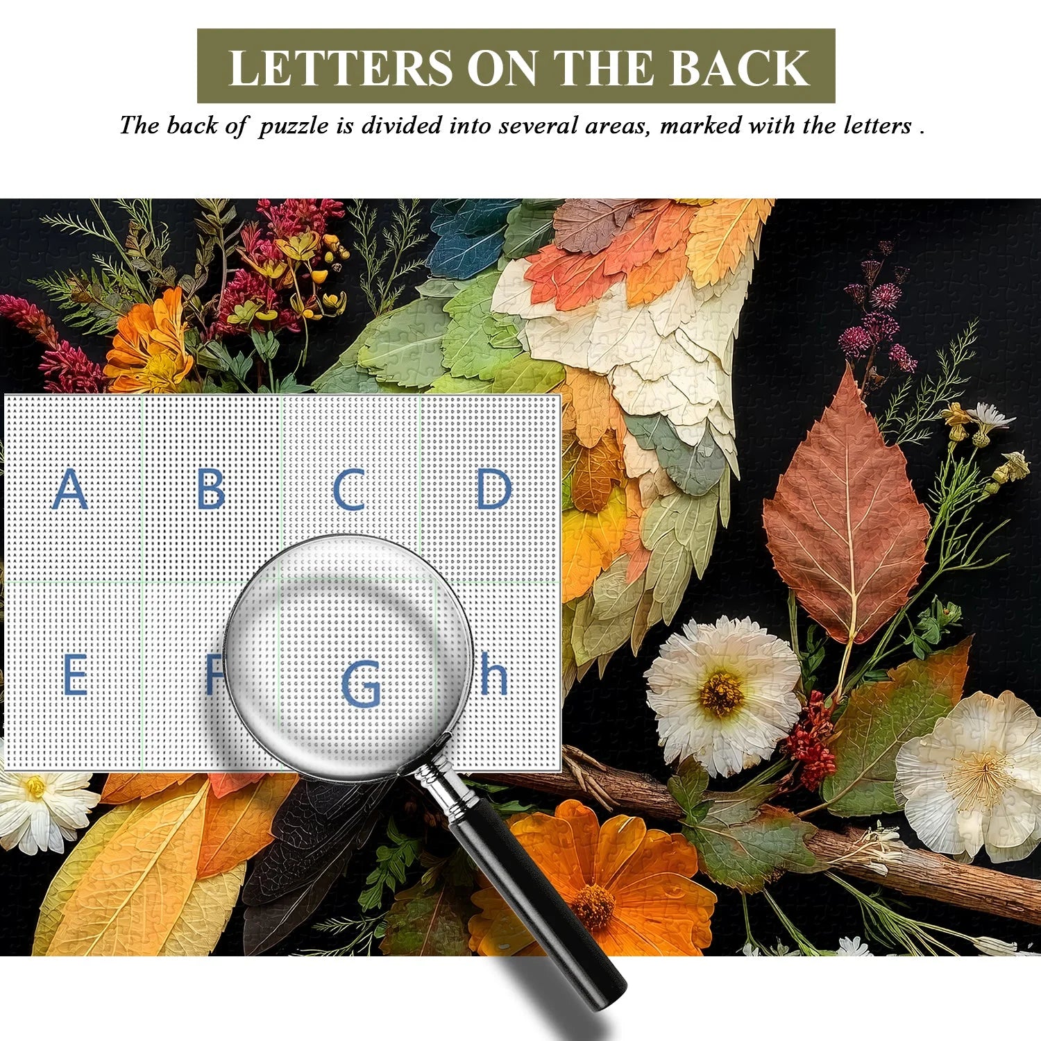 Leaf &Hummingbird Jigsaw Puzzle 1000 Pieces