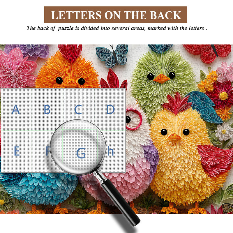 Chicks Blossom Puzzle 1000 pièces
