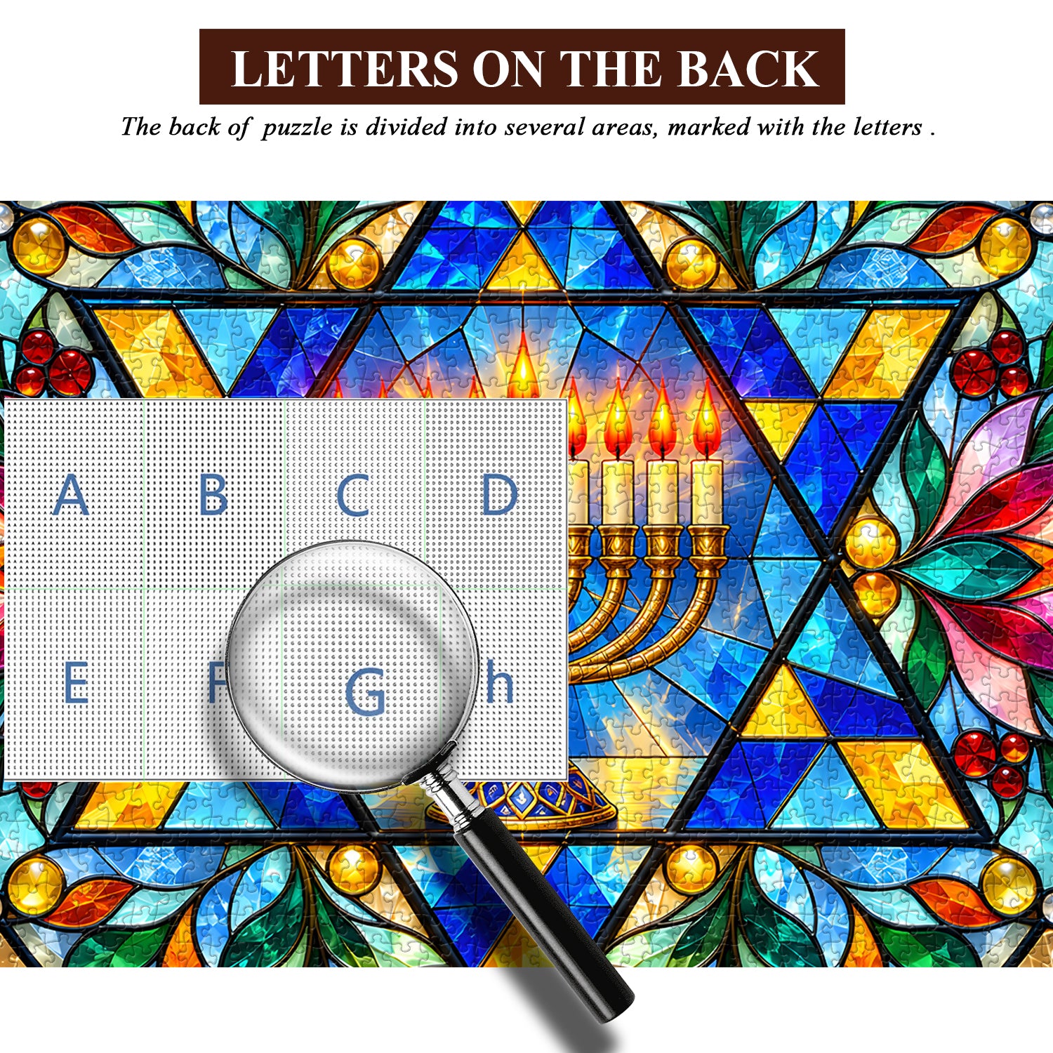 Hanukkah Light Jigsaw Puzzle 1000 Pieces