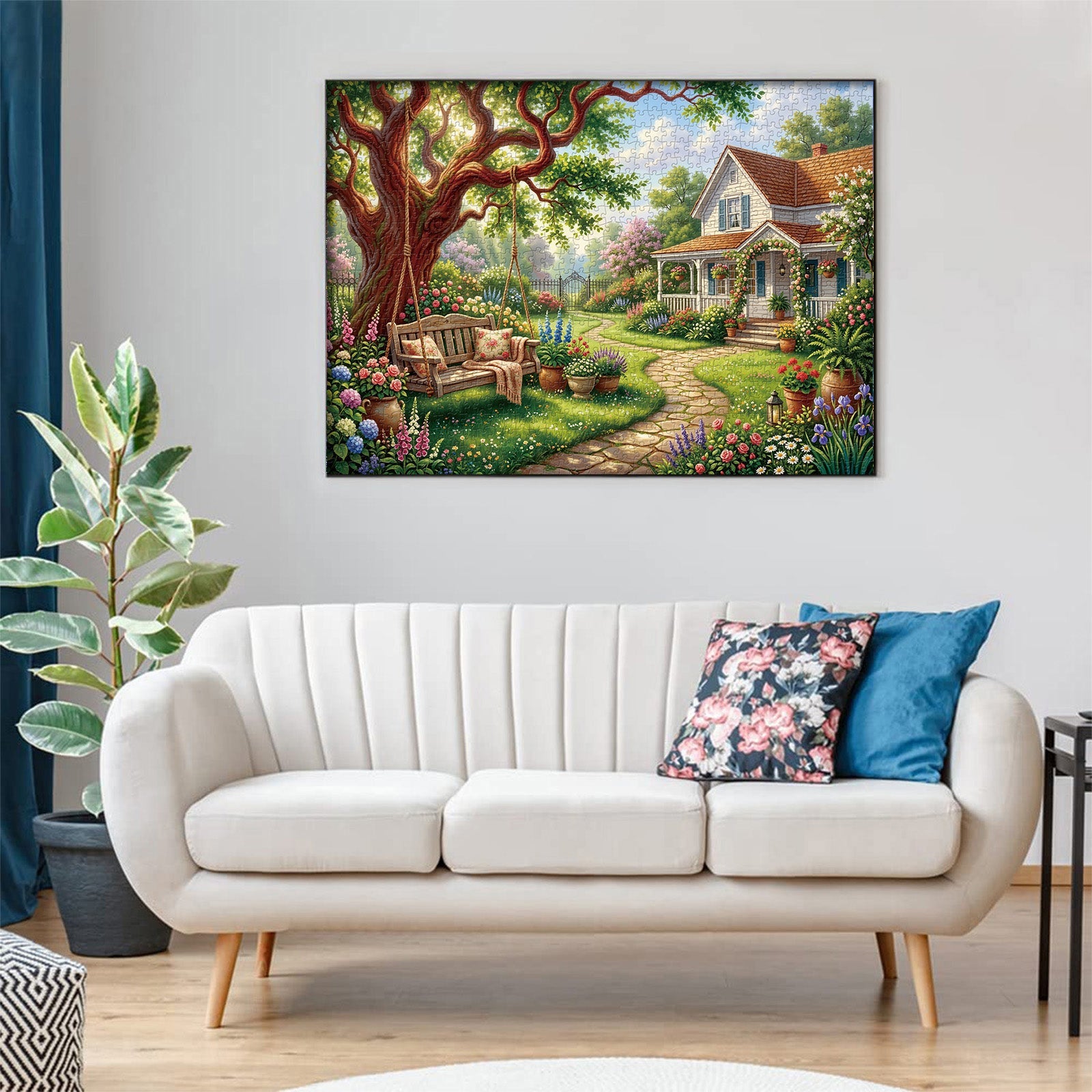 Sunny Swing Garden Puzzle 1000 Teile