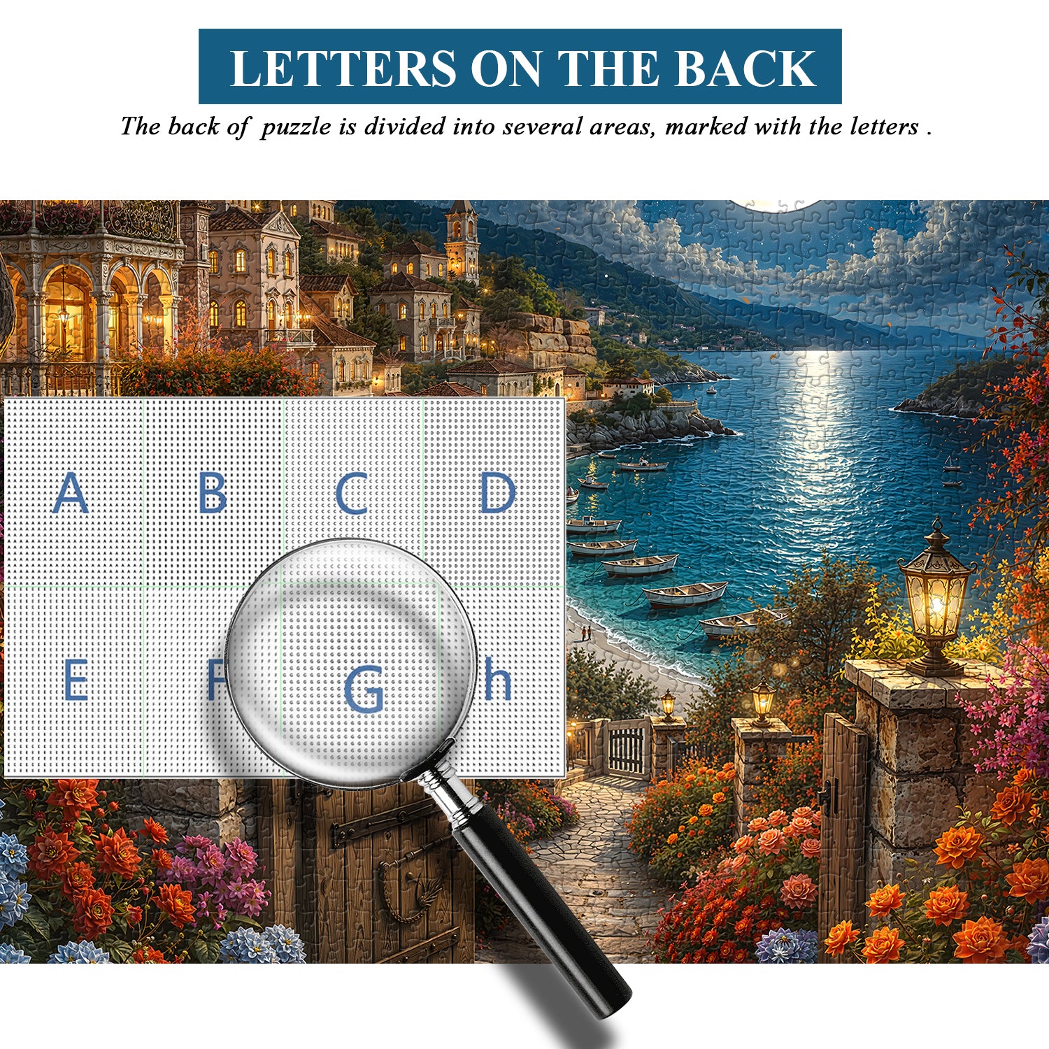 Moonlit Cove Jigsaw Puzzle 1000 Pieces