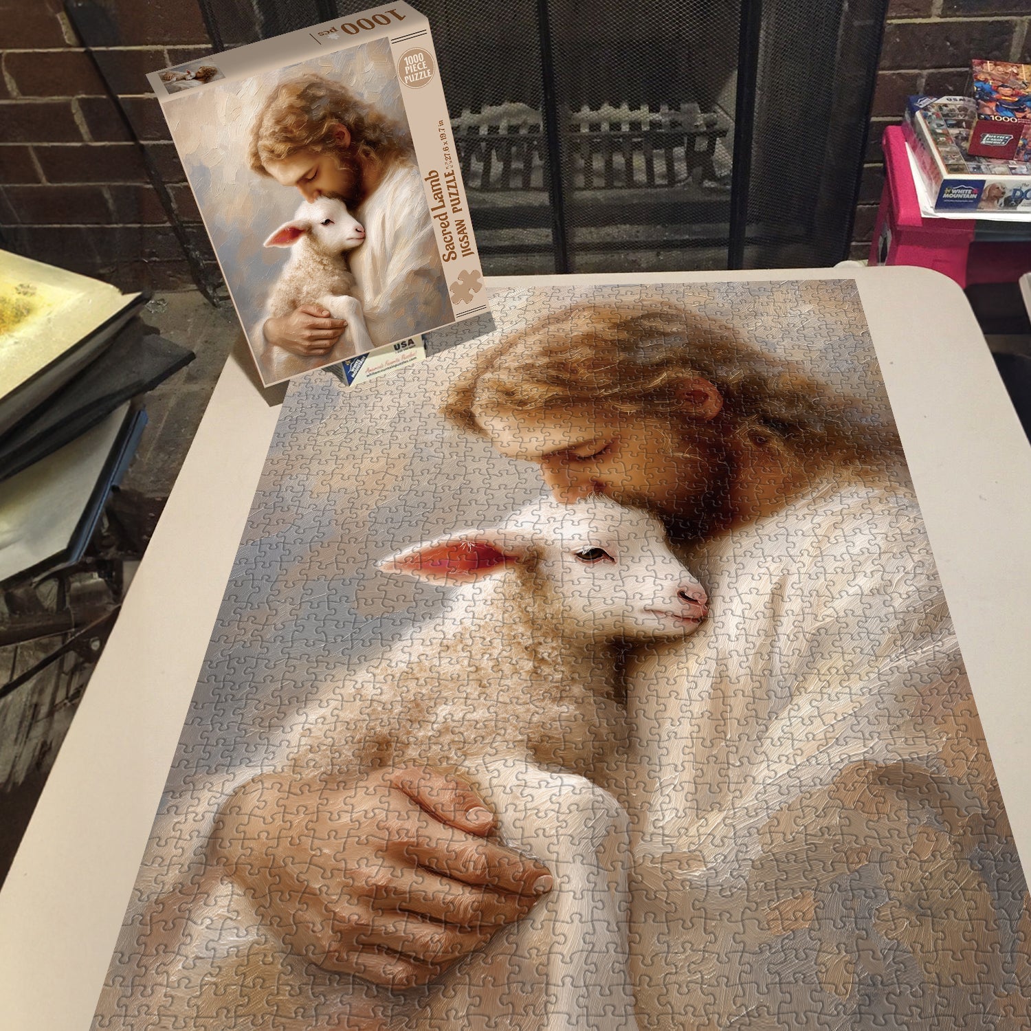 Sacred Lamb Jigsaw Puzzle 1000 Pieces