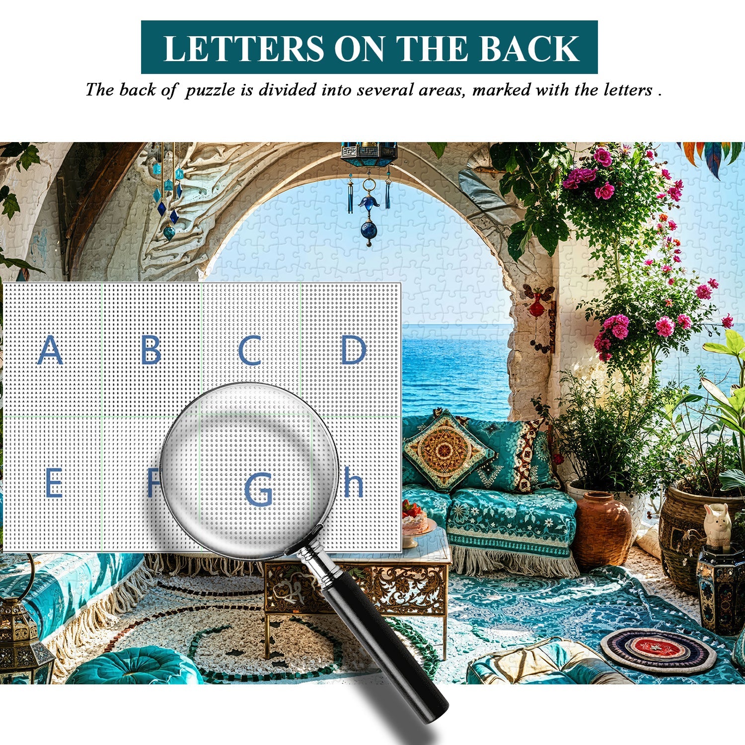 Puzzle Seaside Blue Haven 1000 pezzi