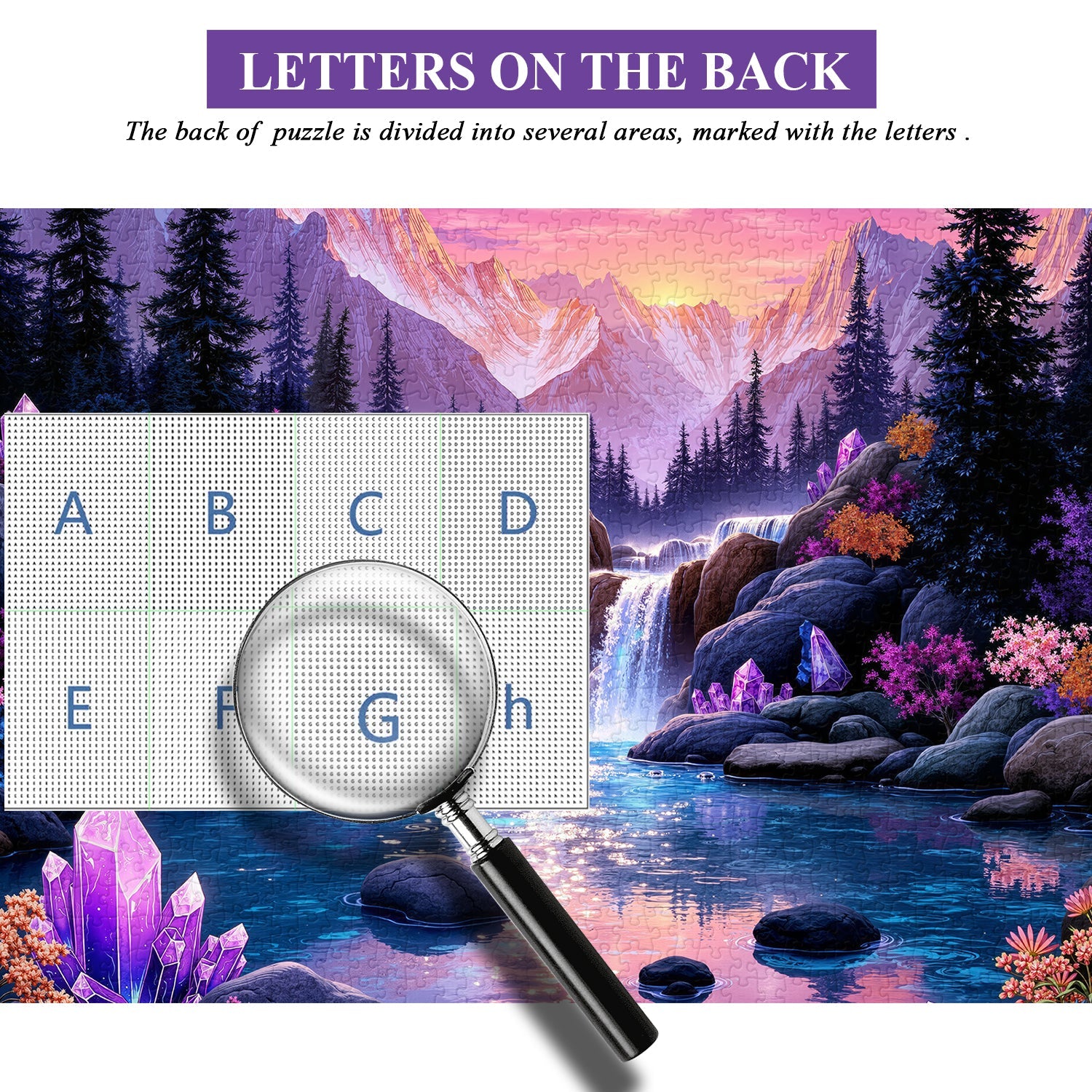 Amethyst Secret Realm Puzzle 1000 Teile