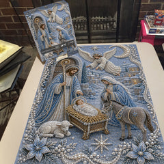 Pearl Nativity Scene Jigsaw Puzzle 1000 Pieces