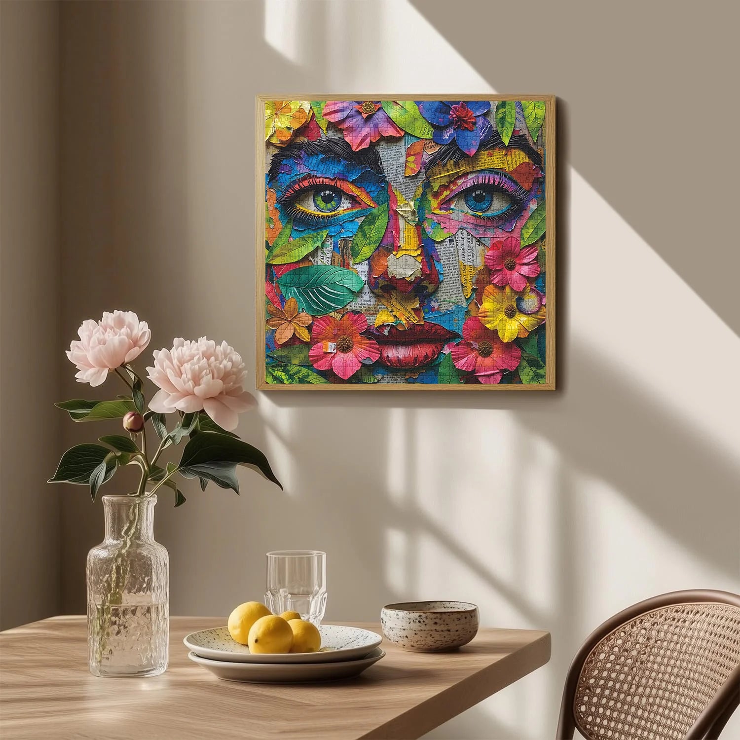 Newspaper Eyes Jigsaw Puzzle 1000 Pieces