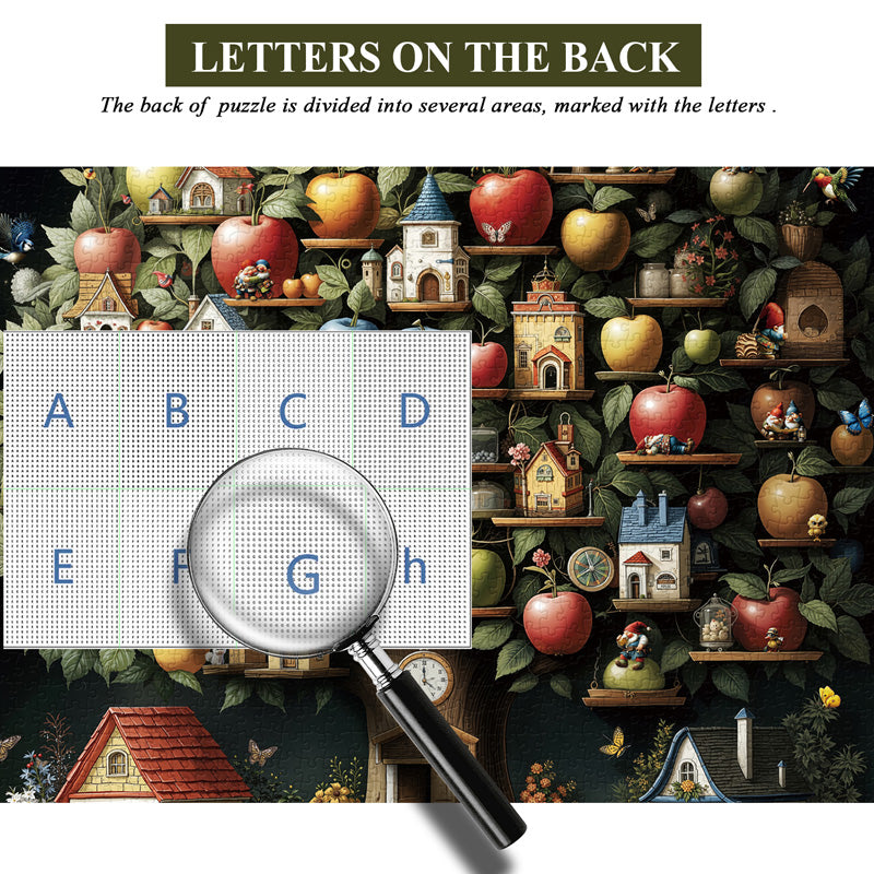 Puzzle de puzzle Apple Retreat de Dwarf 1000 pièces