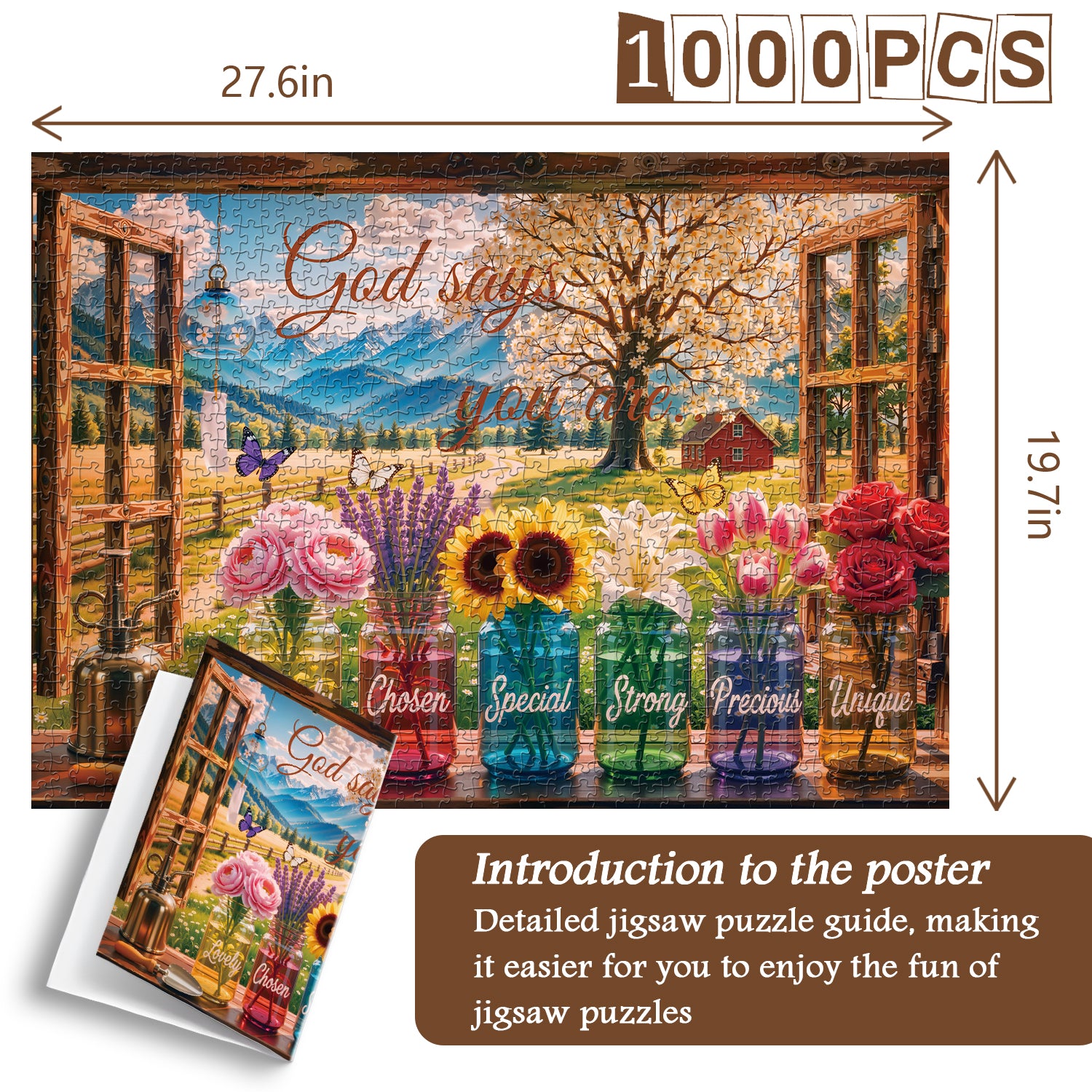 Pastoral Blessing Jigsaw Puzzle 1000 Pieces