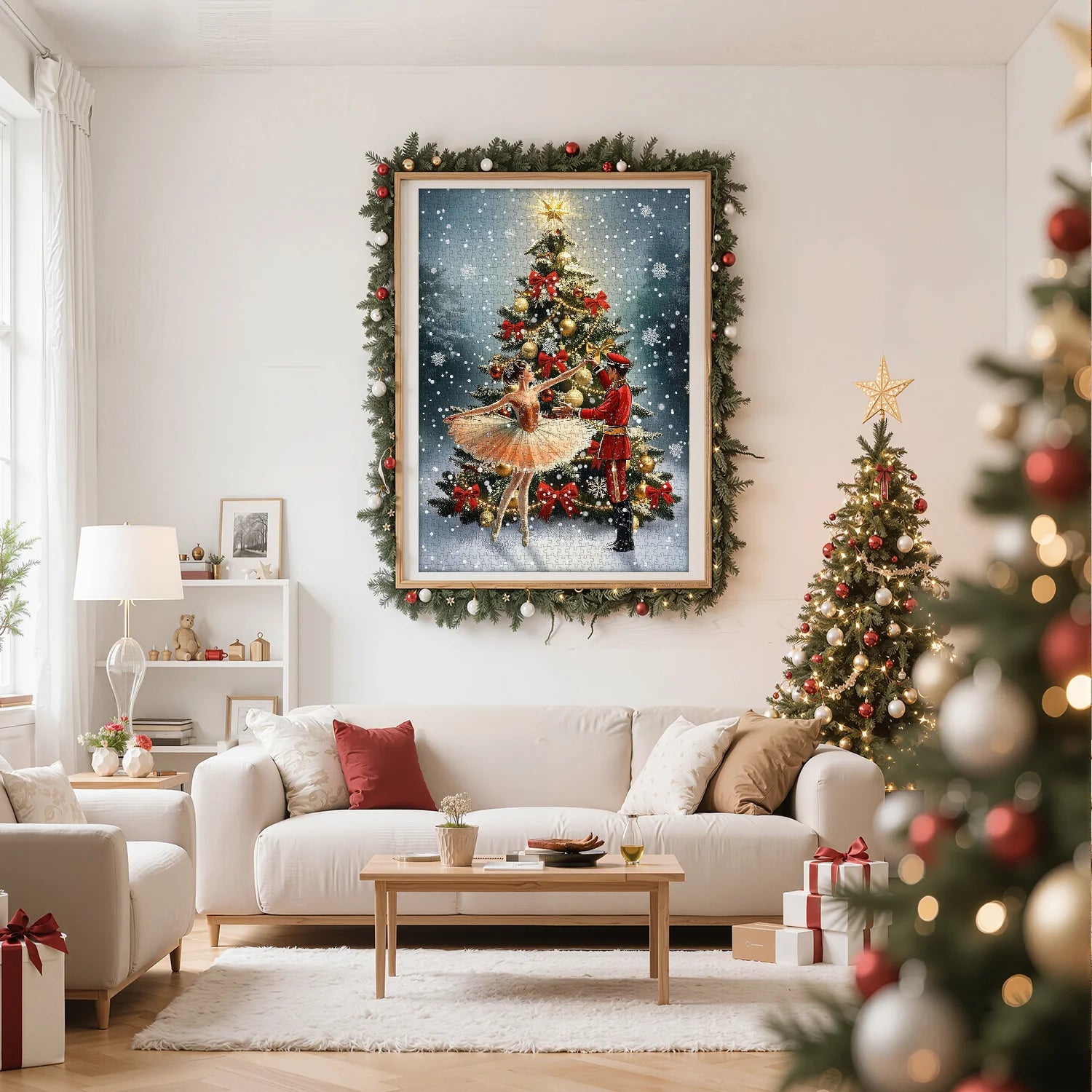 Puzzle Danse de Noël étoilé 1000 pièces