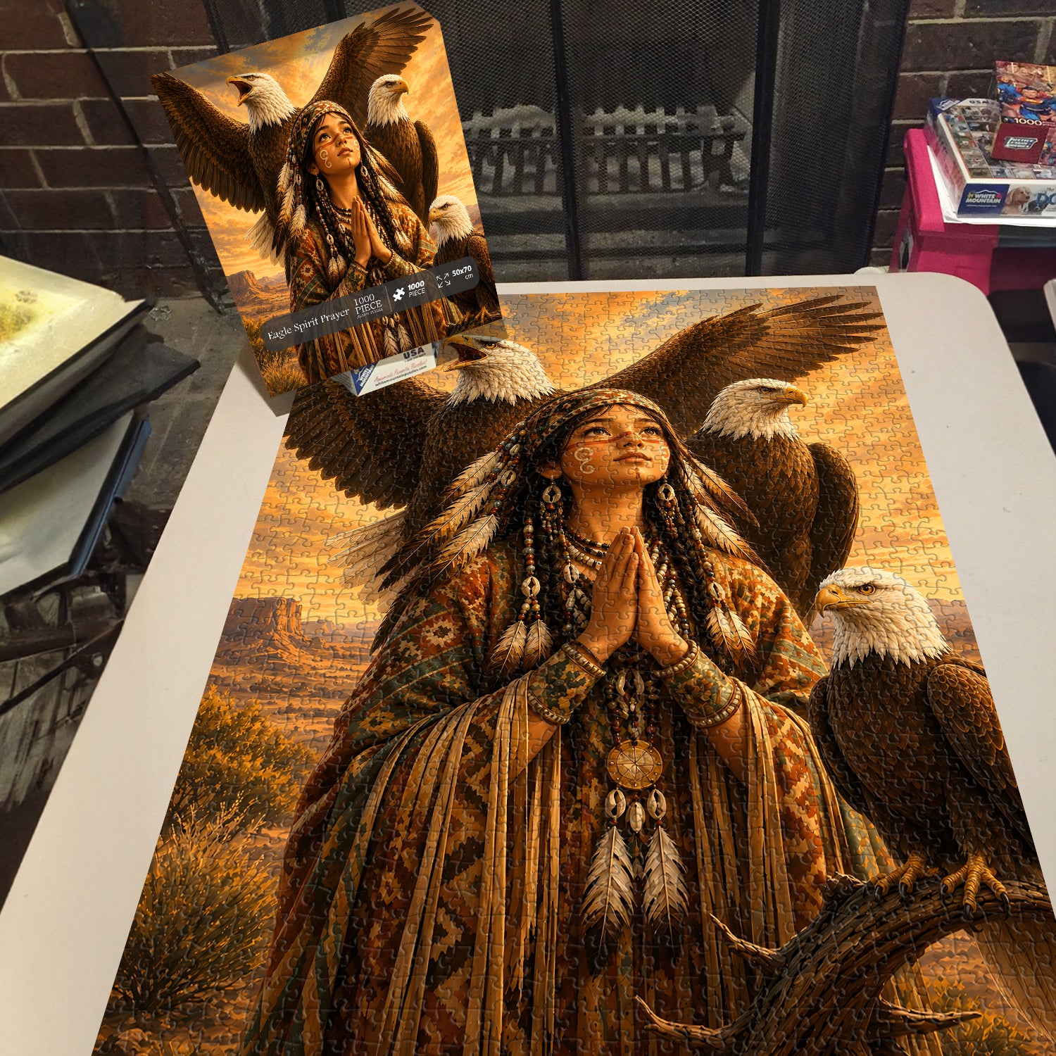 Eagle Spirit Prayer Jigsaw Puzzle 1000 Pieces