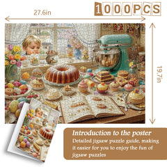 Window to Sweets Jigsaw Puzzle 1000 Pieces