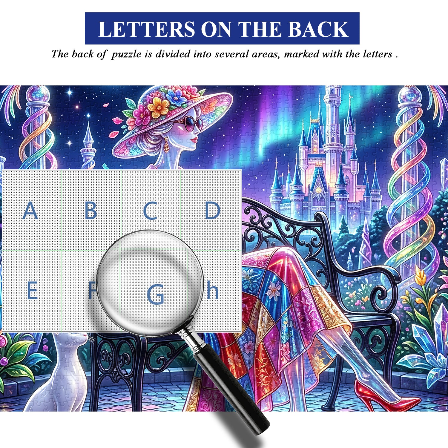 Magical Crystal Realm Jigsaw Puzzle 1000 Pieces