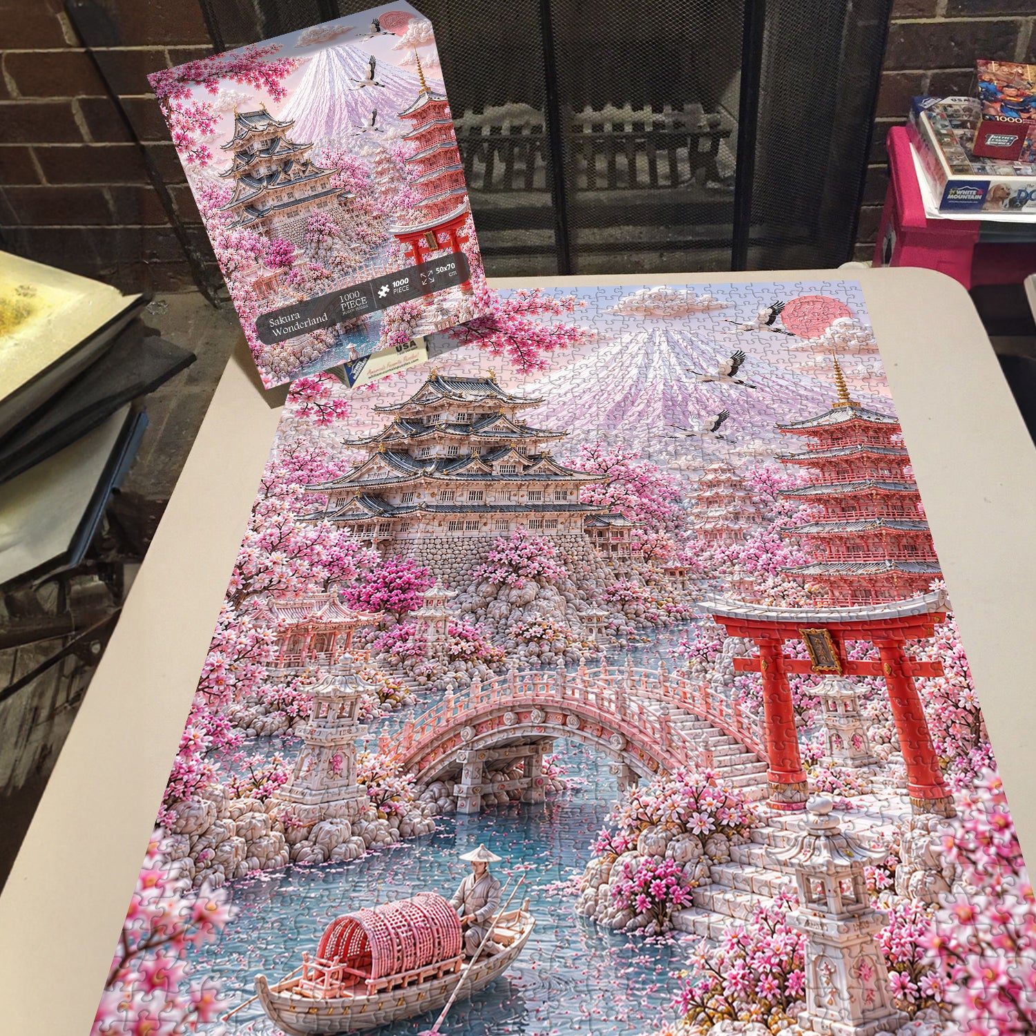 Sakura Wonderland Jigsaw Puzzle 1000 Pieces