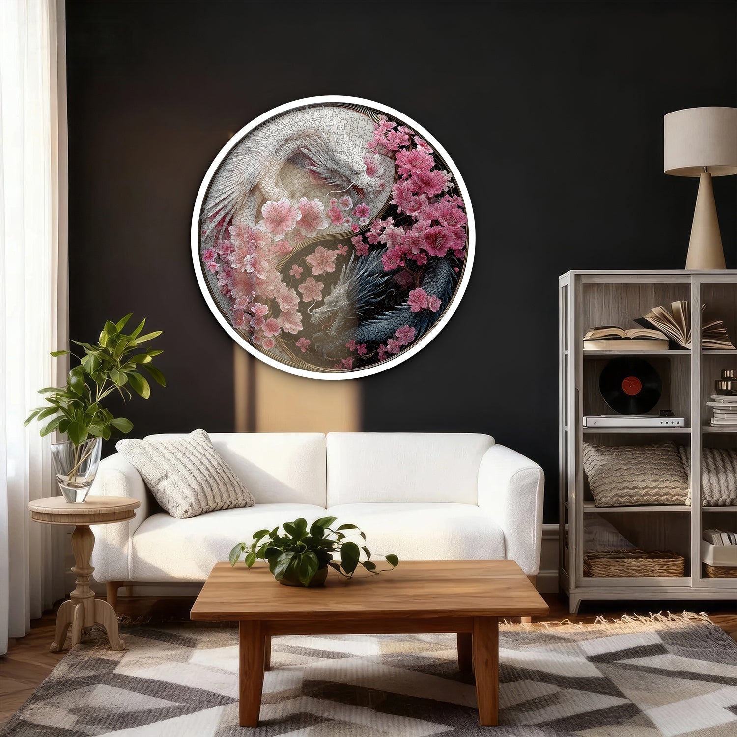 YinYang Dragons Jigsaw Puzzle 1000 Pieces