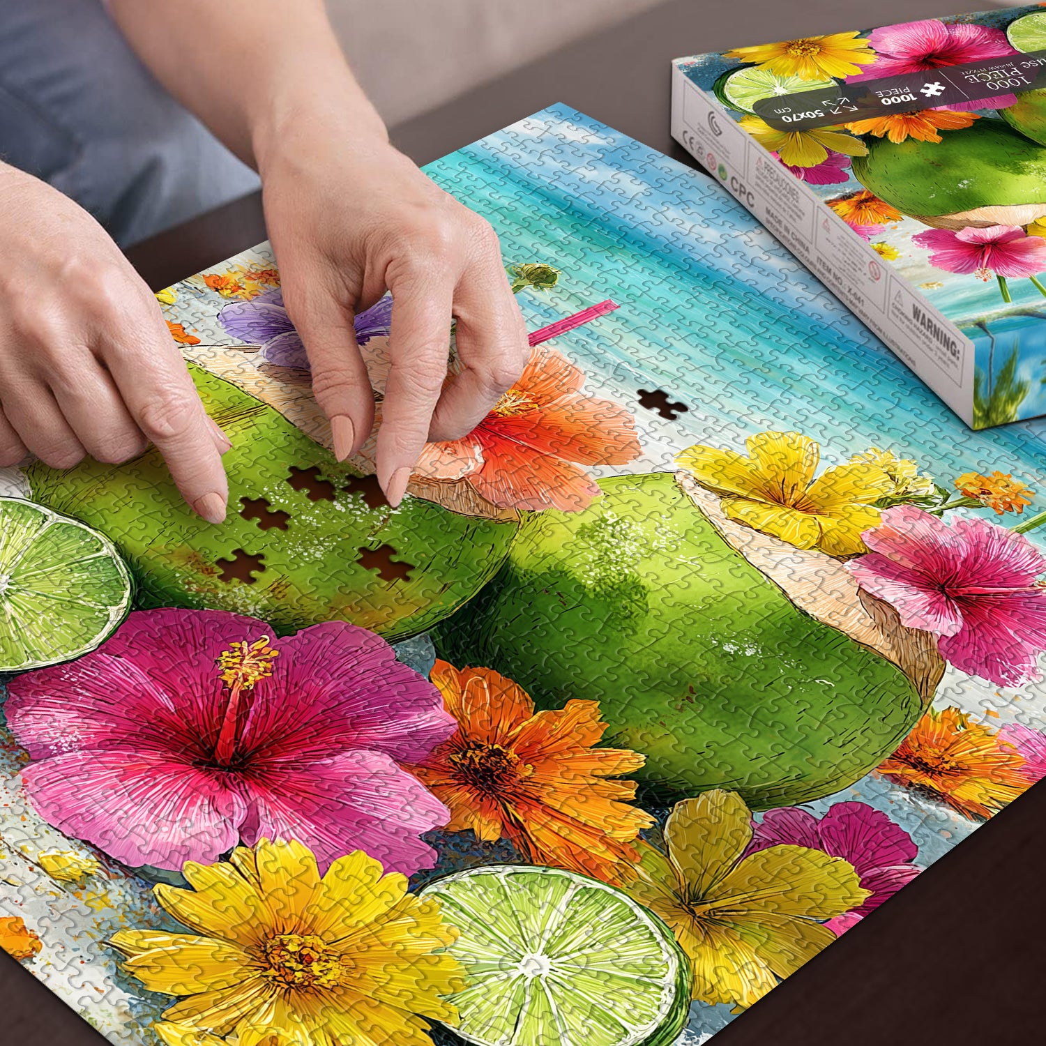 Coconut Breeze Jigsaw Puzzle 1000 Pieces