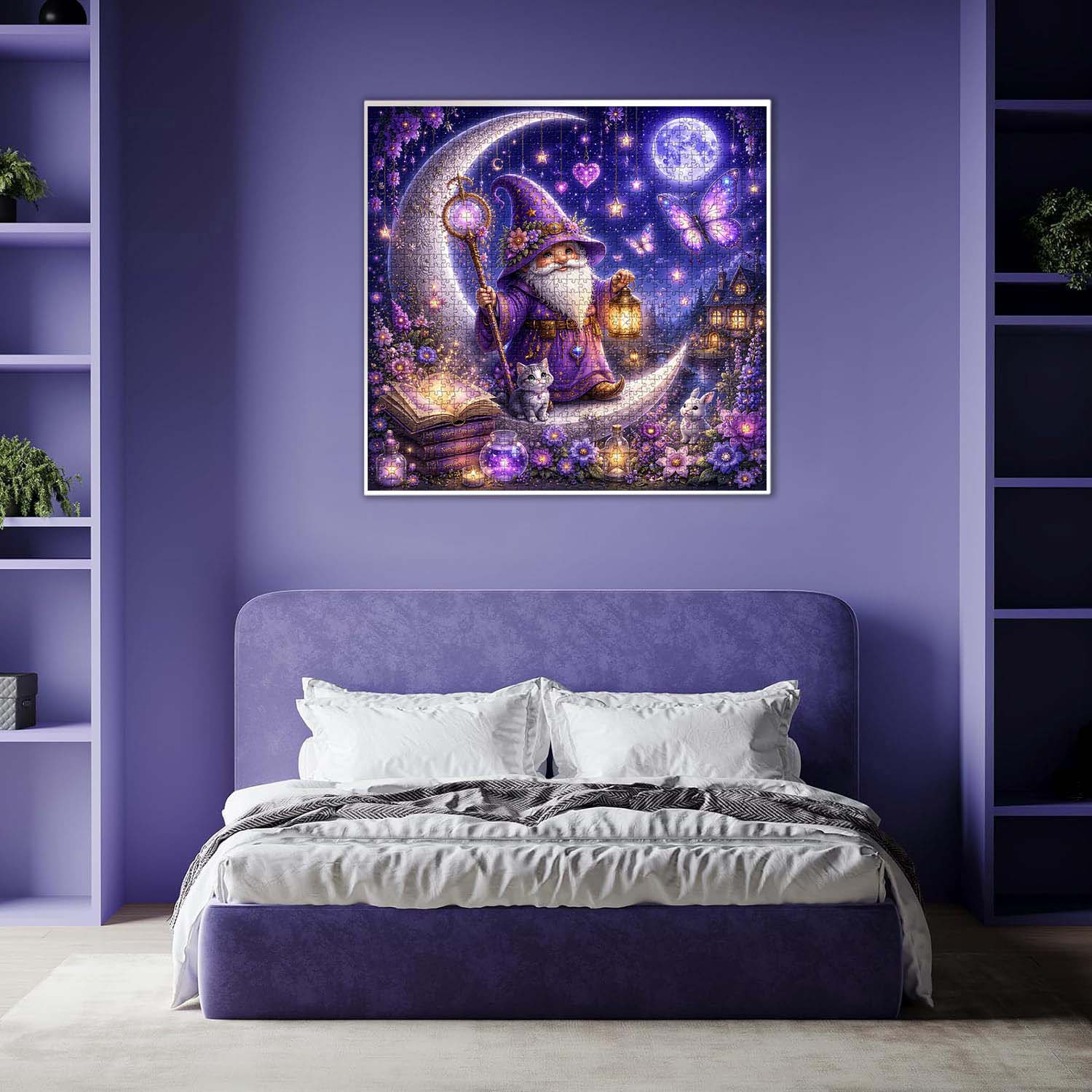 Starry Gnome Dream Jigsaw Puzzle 1000 Pieces