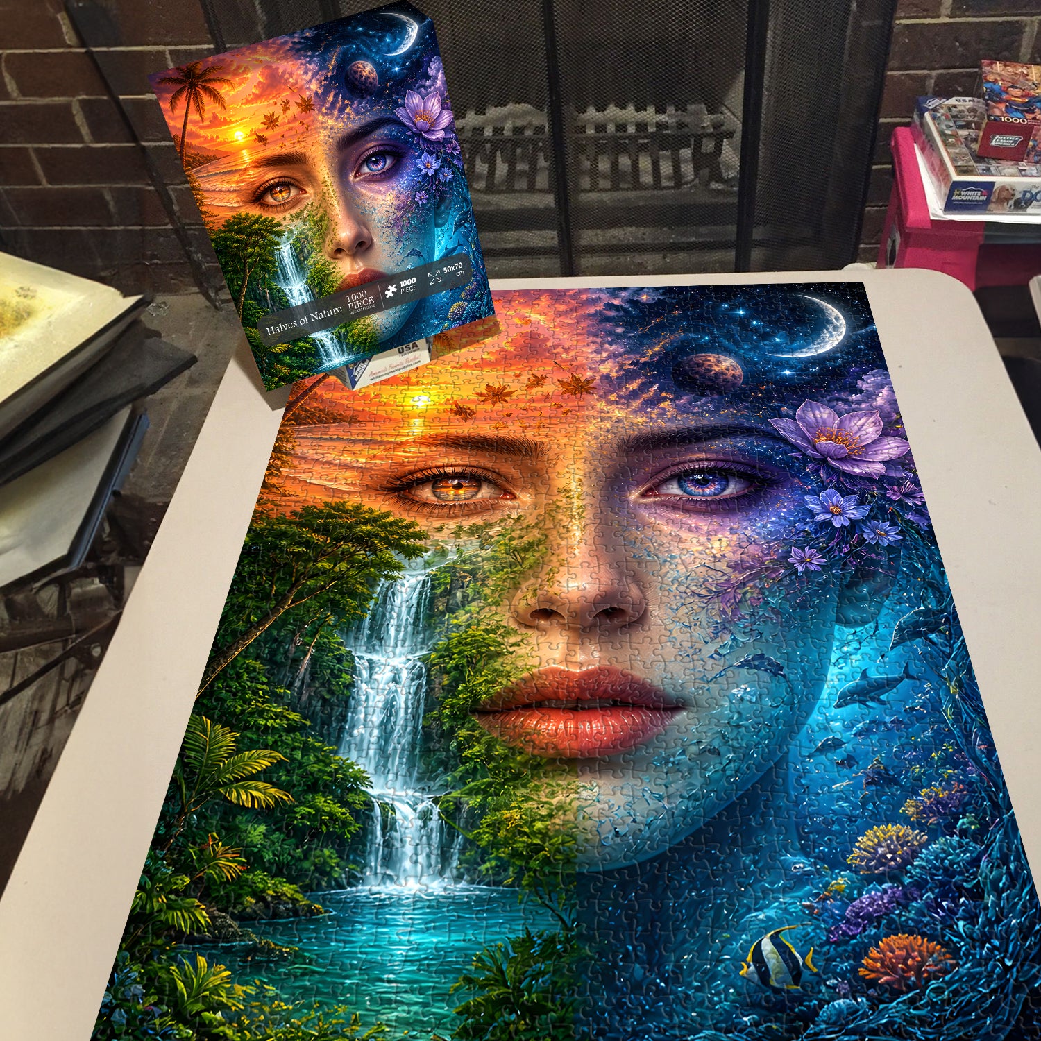 Halves of Nature Jigsaw Puzzle 1000 Pieces