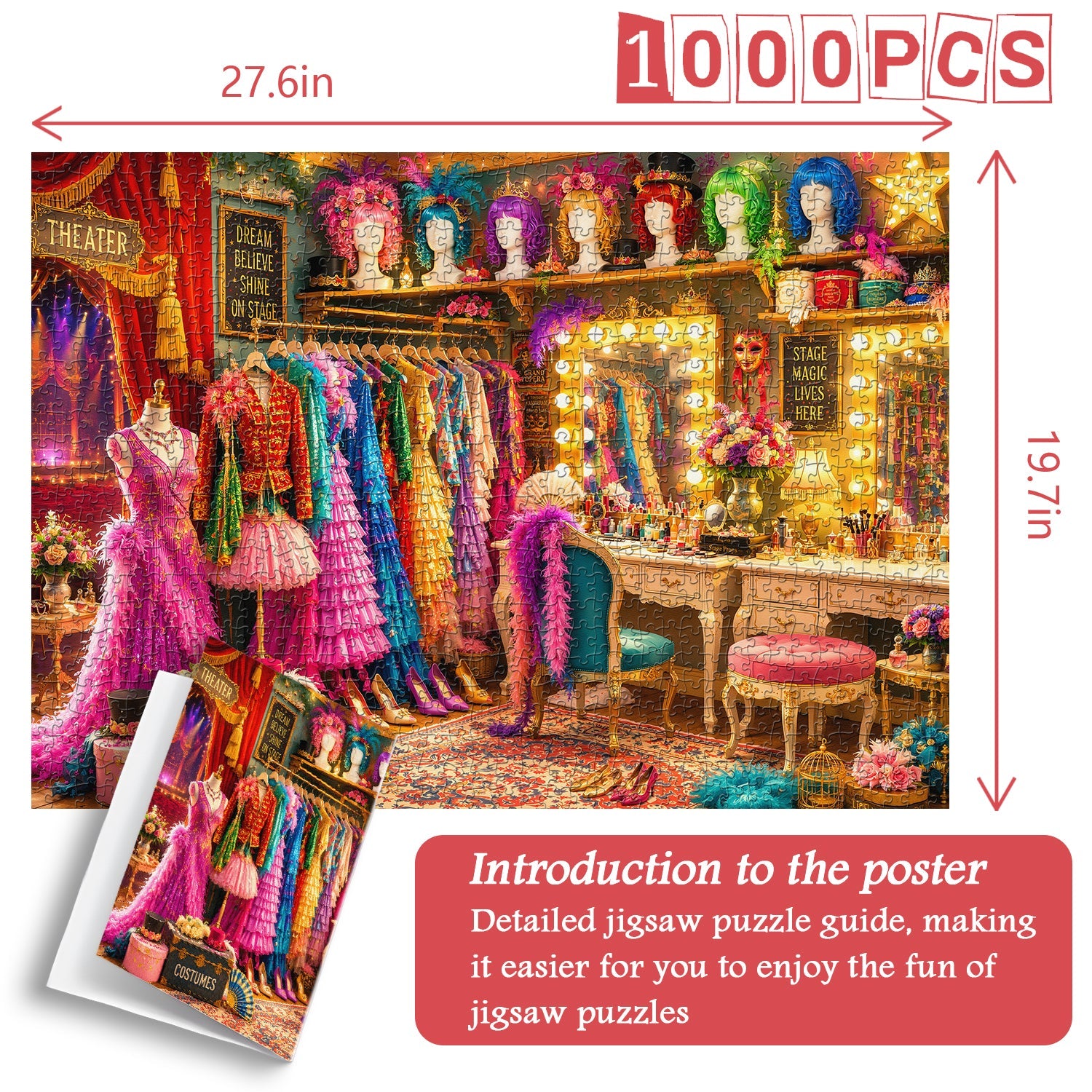 Theater Treasures igsaw Puzzle 1000 Piece