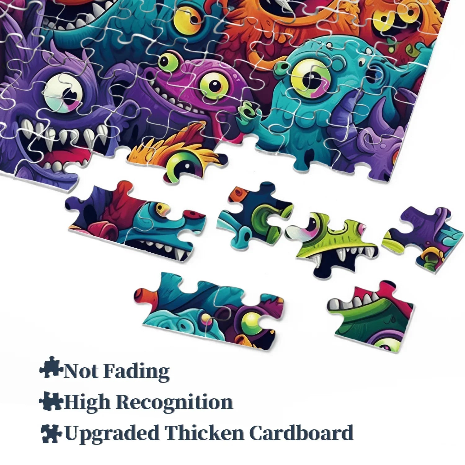 Mostro puzzle puzzle 1000 pezzi