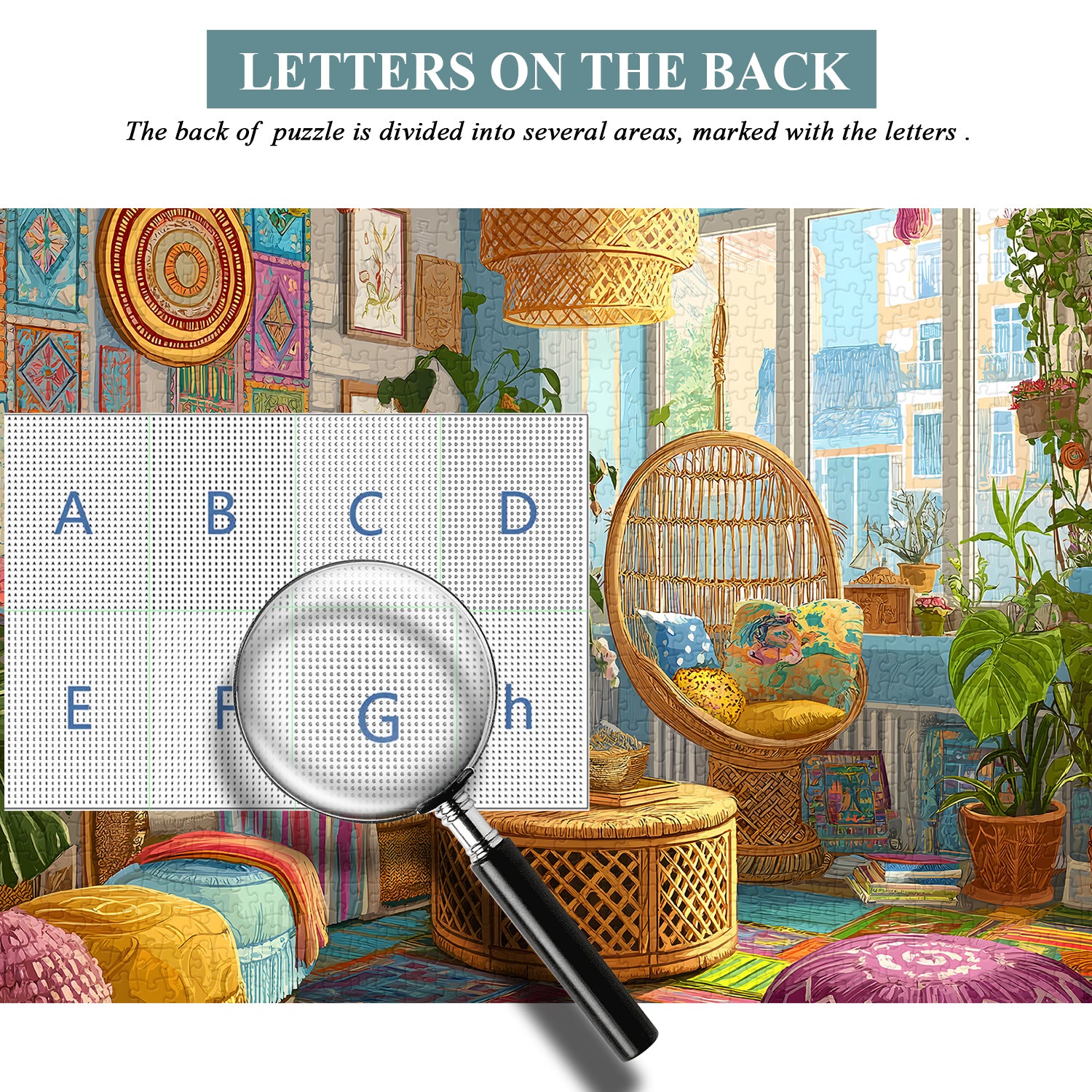 Puzzle Boho House da 1000 pezzi