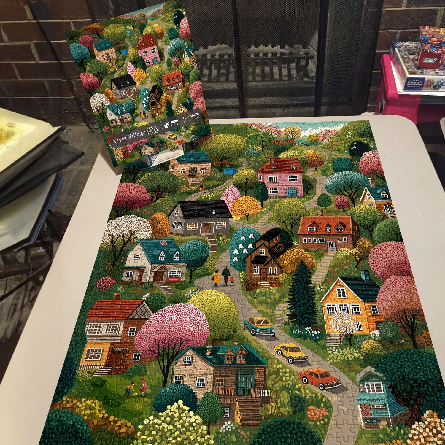 Puzzle Vivid Village da 1000 pezzi