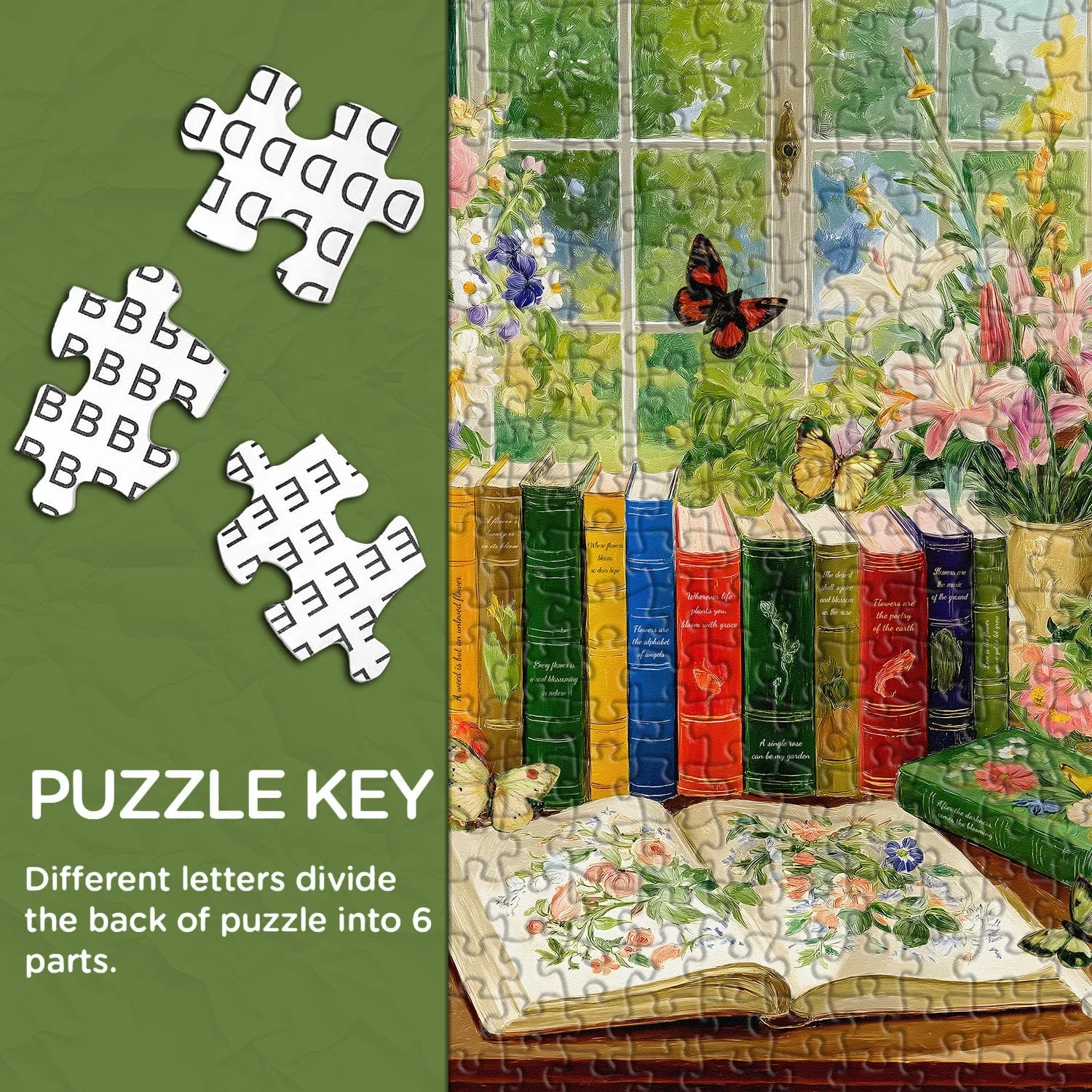 Puzzle Estudio de Floristería 1000 Piezas