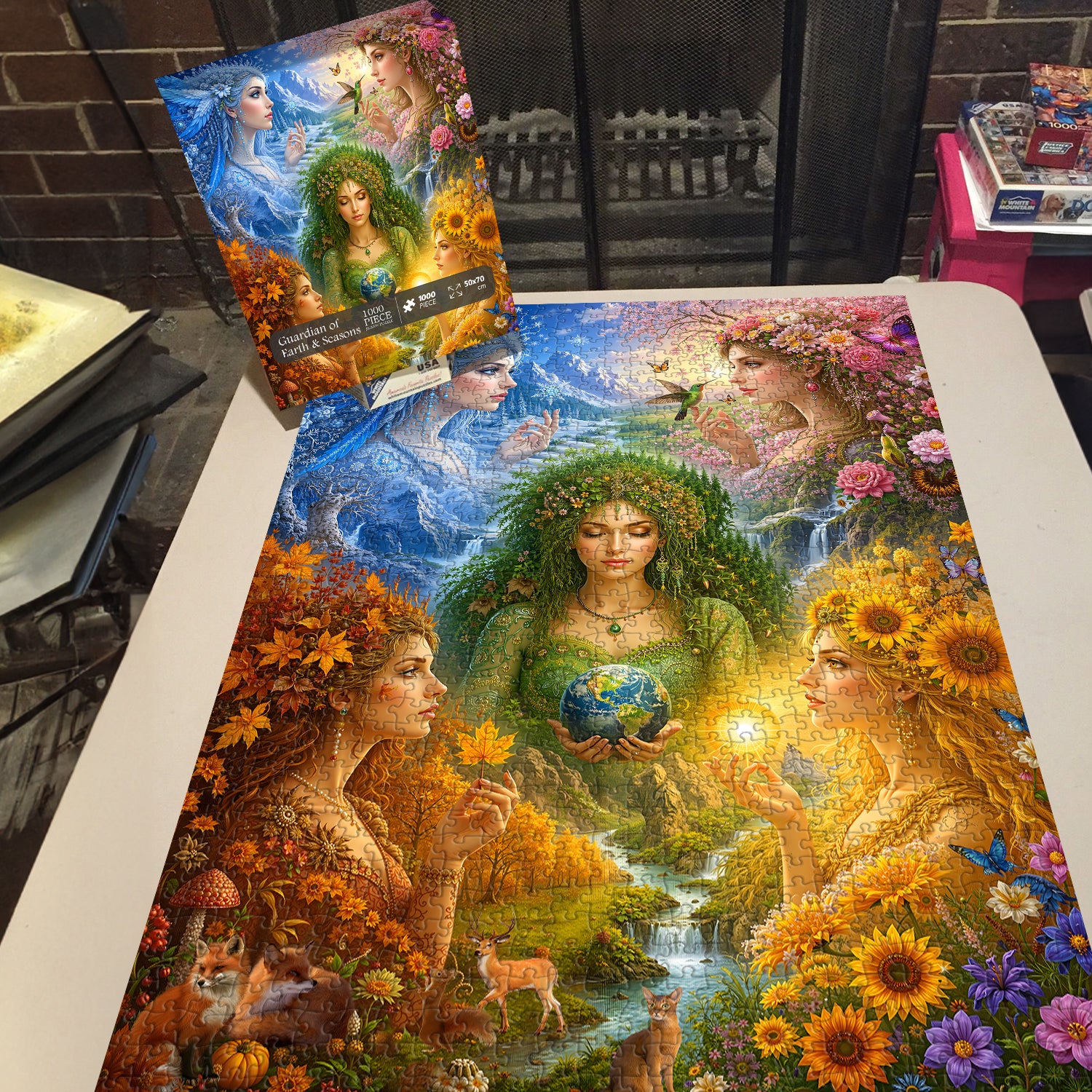 Guardian of Earth & Seasons Jigsaw Puzzle 1000 Pieces