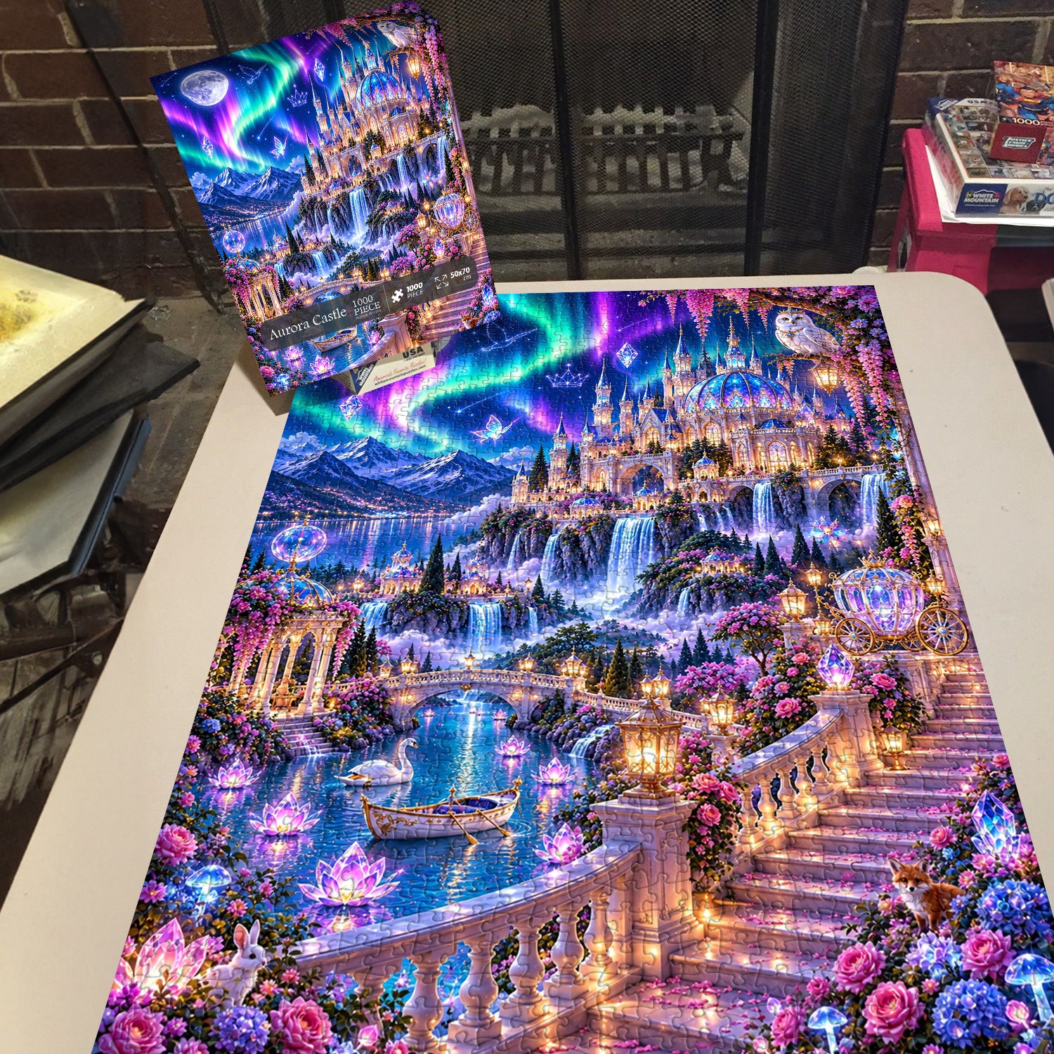Aurora Castle Jigsaw Puzzle 1000 Pieces