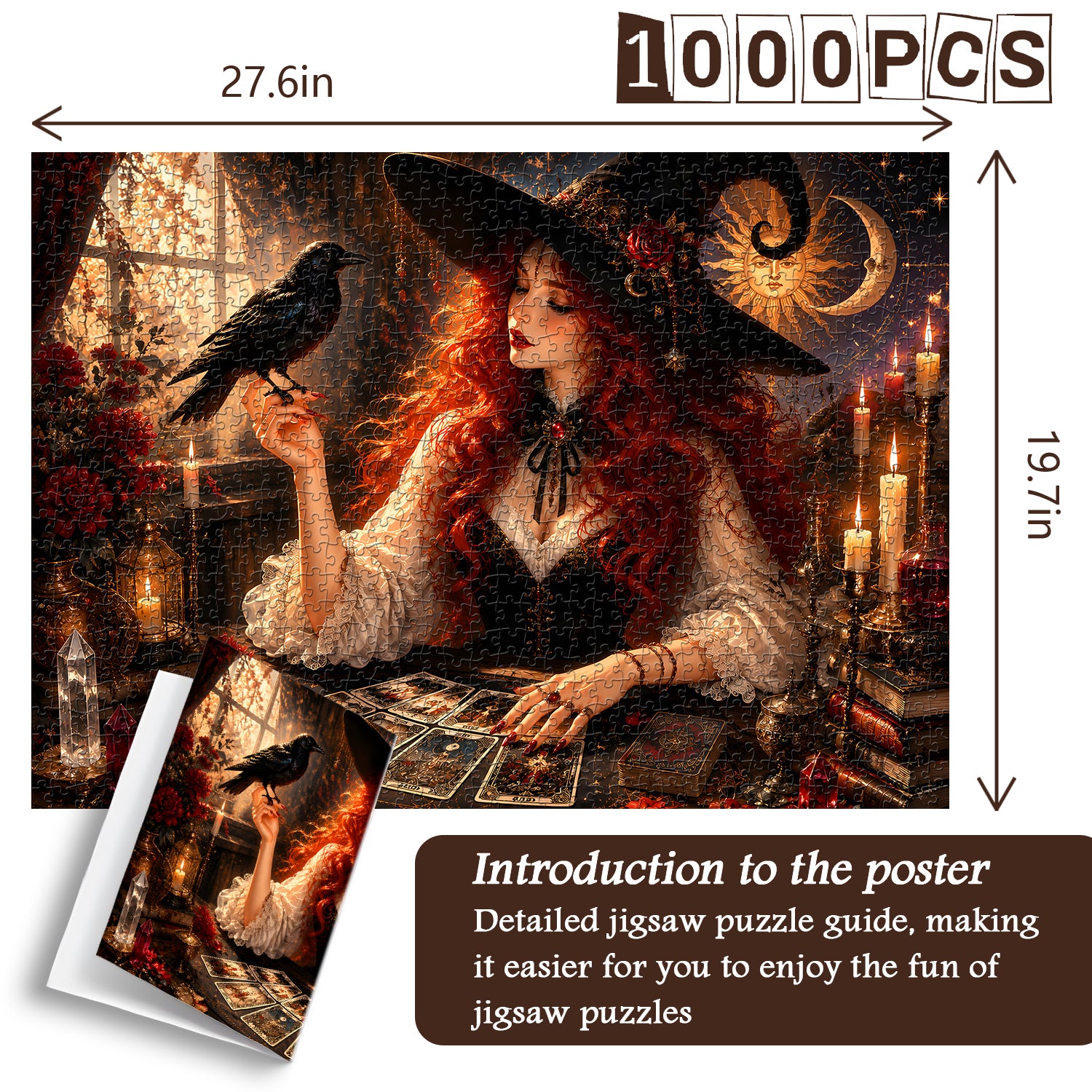 The Tarot Witch Jigsaw Puzzle 1000 Pieces