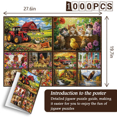 Farmyard Memories Jigsaw Puzzle 1000 Pieces