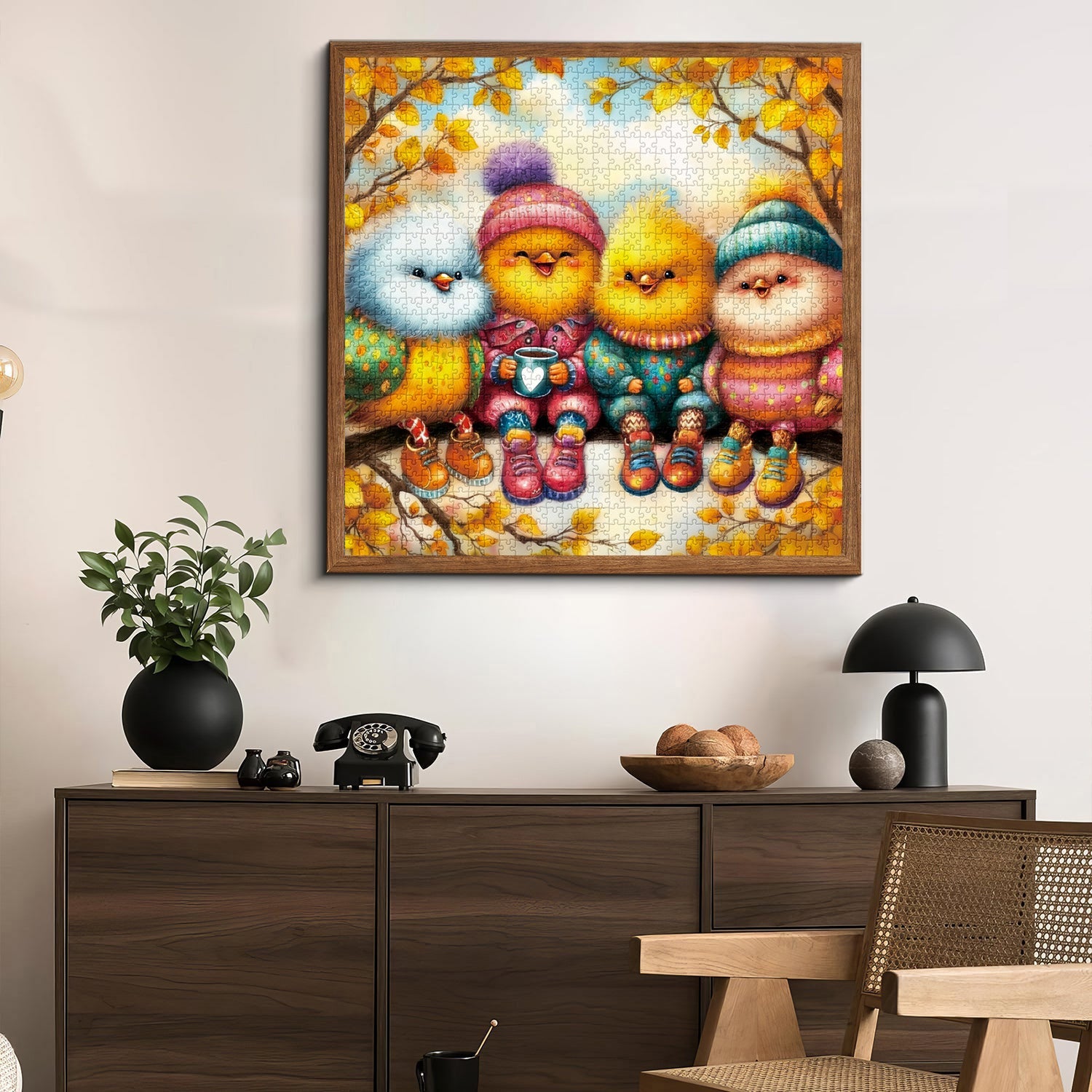 Federzweige Puzzle 1000 Teile