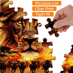 Puzzle del Re delle Praterie, 1000 pezzi