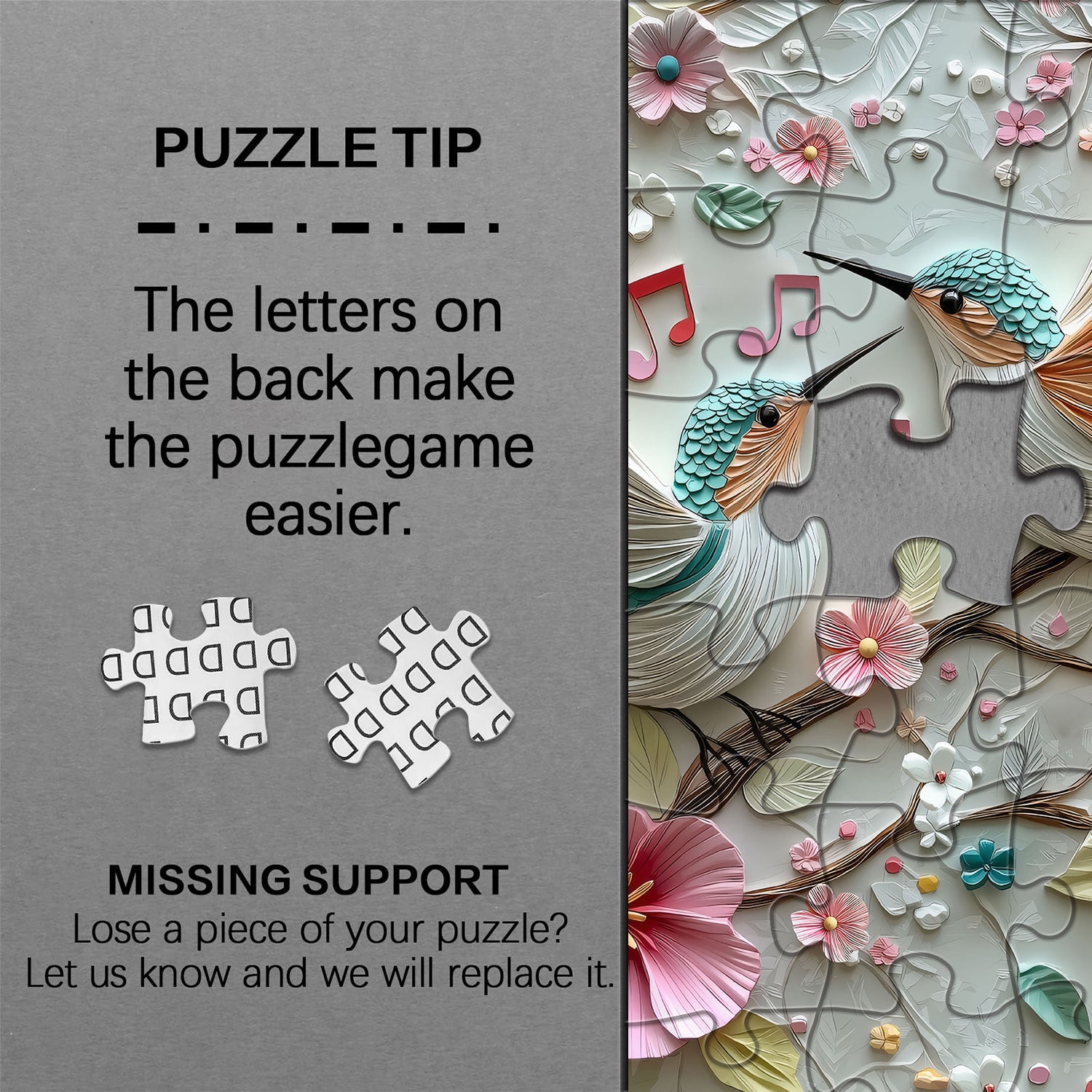 Birdsong Bloom Jigsaw Puzzle 1000 Pieces