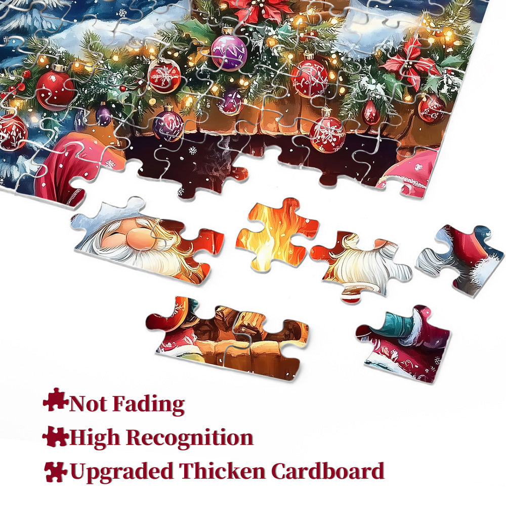 Fireside Gnome Christmas Jigsaw Puzzles 1000 Pieces