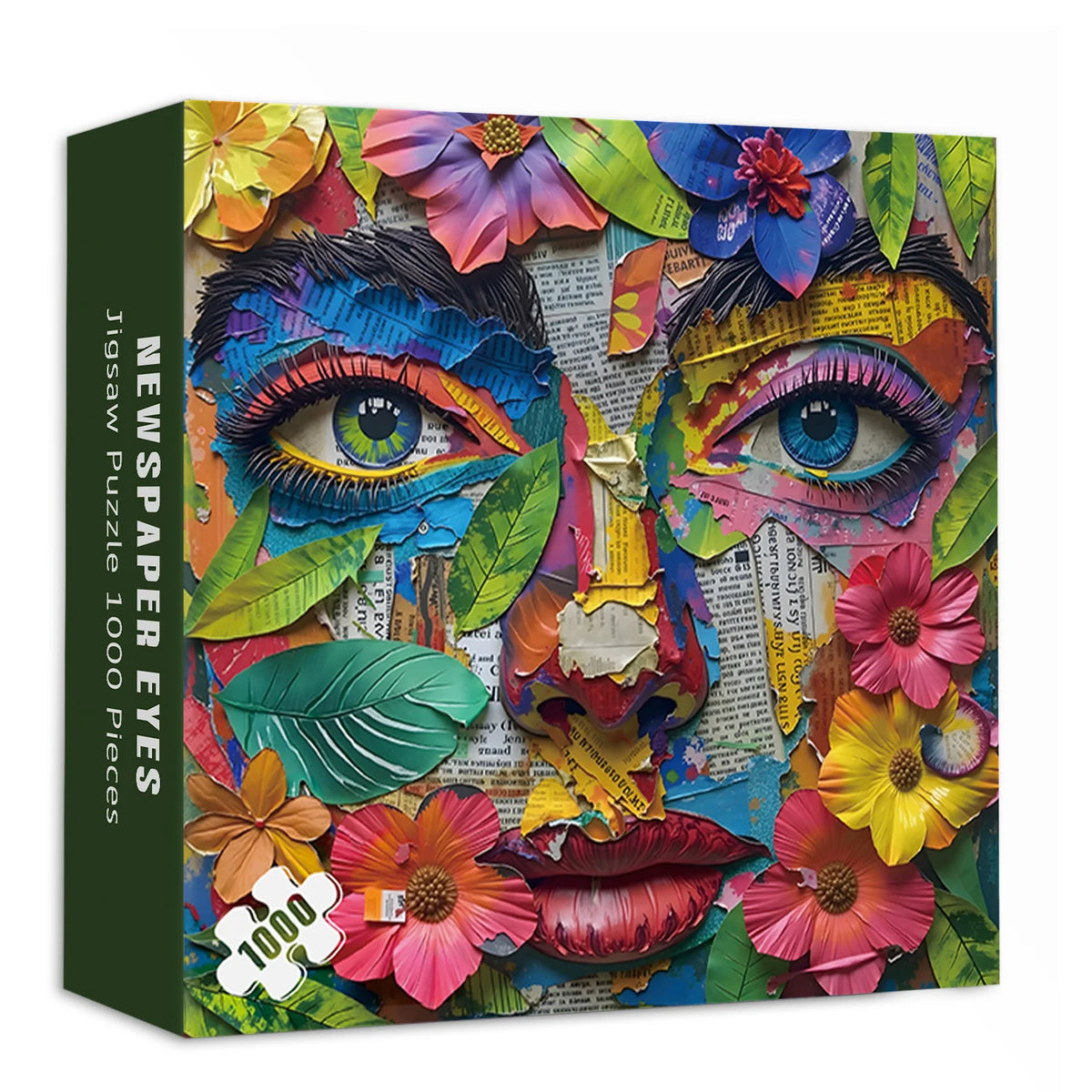 Newspaper Eyes Jigsaw Puzzle 1000 Pieces