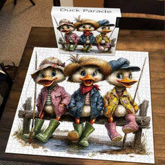 Entenparade-Puzzle 1000 Teile