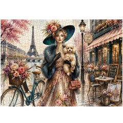 Paris Floral Breeze Jigsaw Puzzle 1000 Pieces