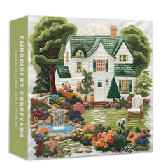 Embroidery Courtyard Jigsaw Puzzle 1000 Pieces